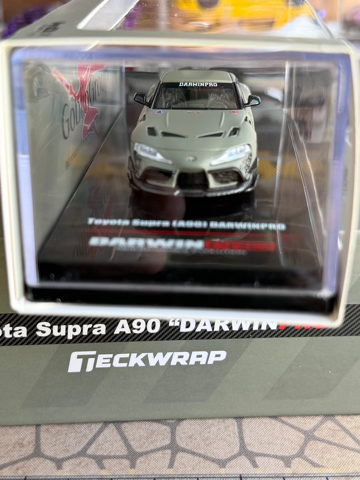 INNO64 1/64 TOYOTA SUPRA A90 DARWIN PRO Matt Green IN64-A90DP-MATGR