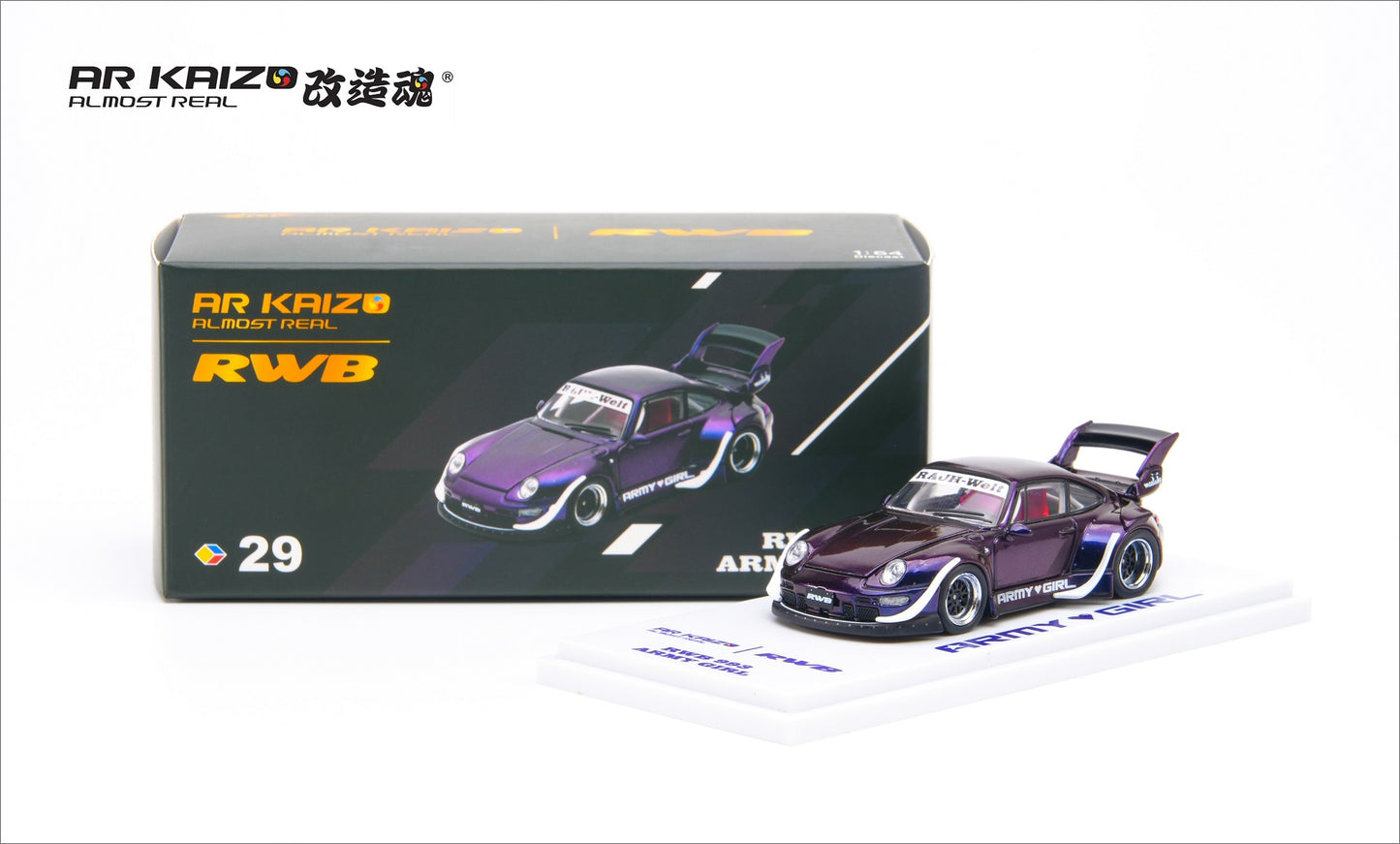 (Preorder)AR KAIZO 1/64 RWB 993 ARMY GIRL