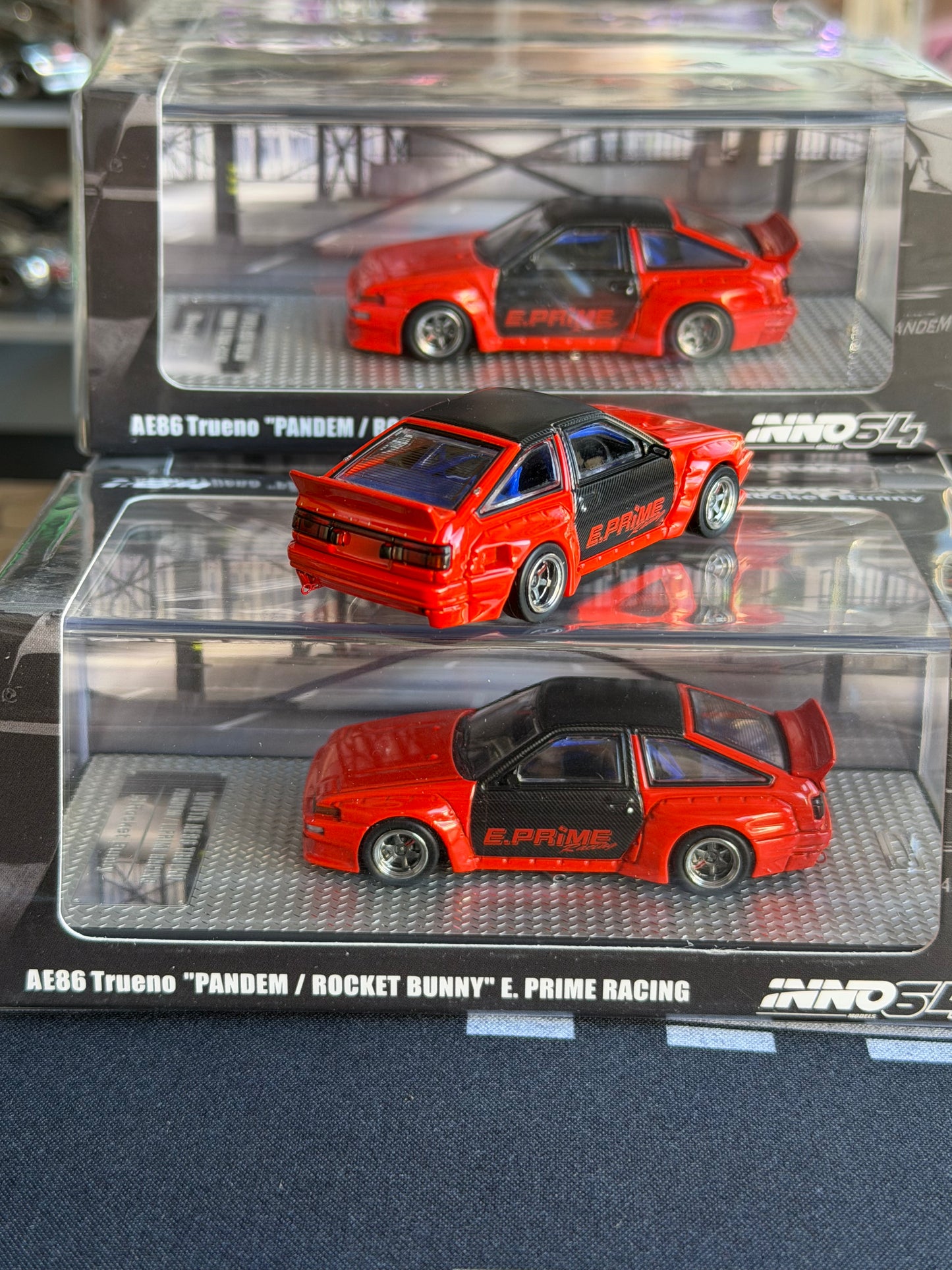 Inno64 AE86 Trueno “Pandem/Rocket Bunny” E.Prime Racing
