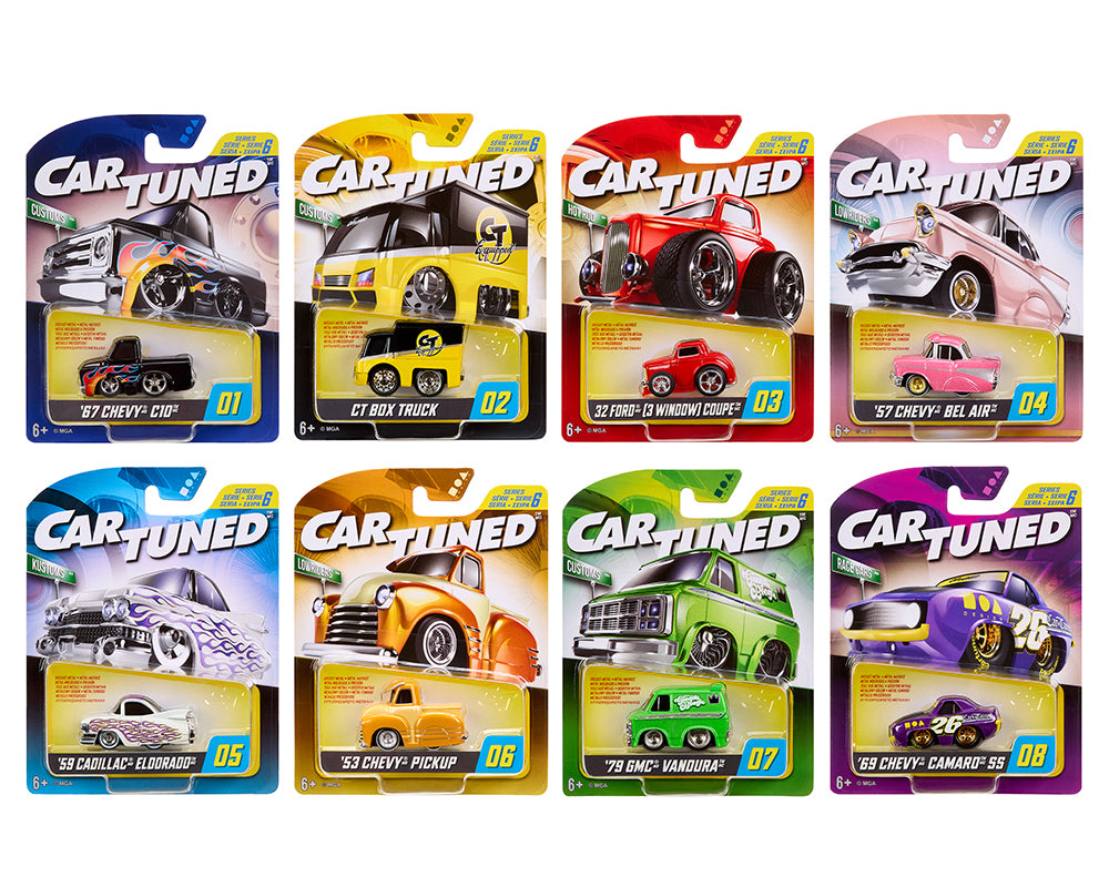 Preorder) CarTuned 1:64 Series 6 Hobby Alternate 2026 Assortment of 8