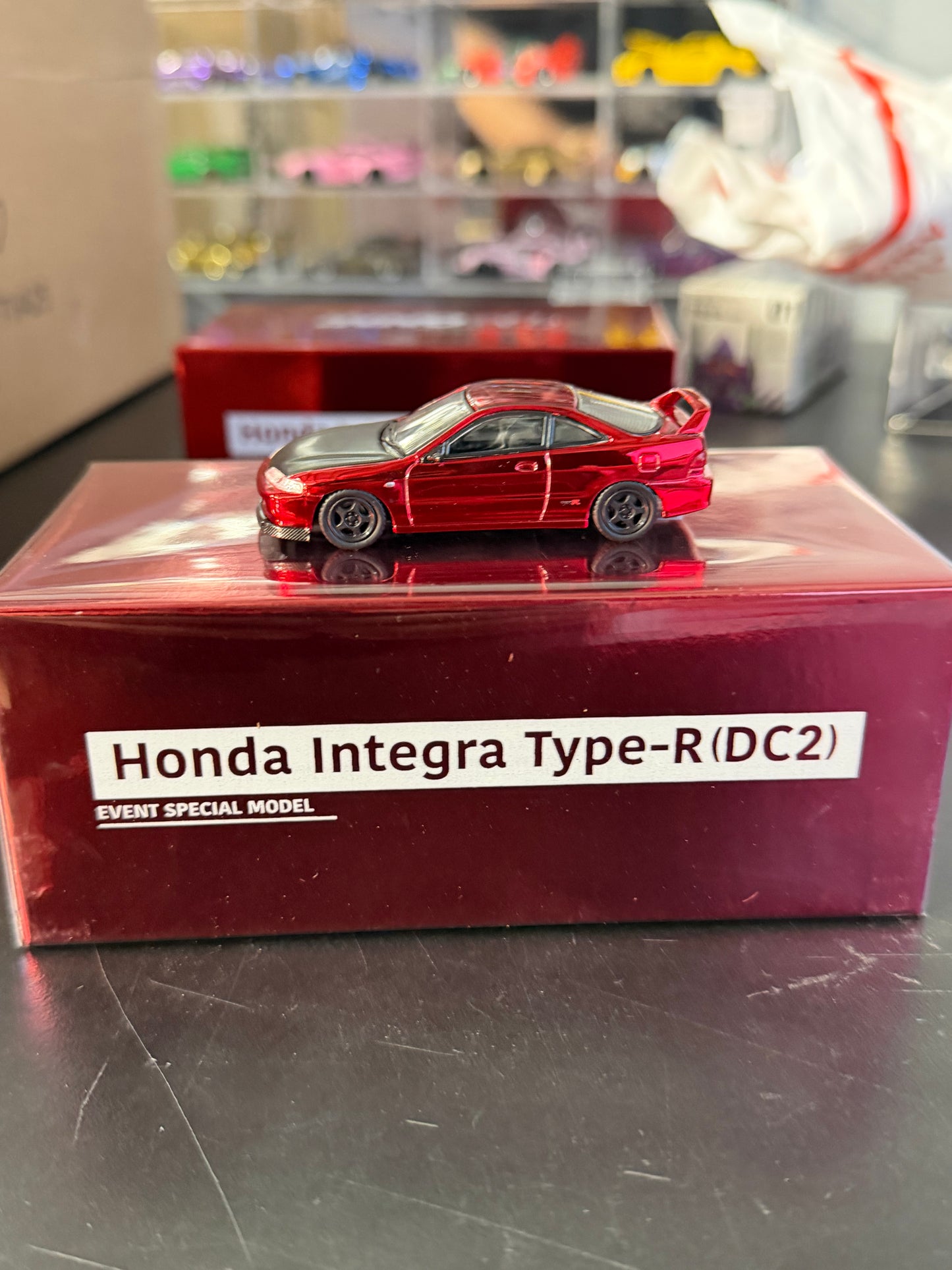 Inno64 1:64 Honda Integera TYPE R (DC2) VANCOUVER FAN SOCIAL TOUR 2025