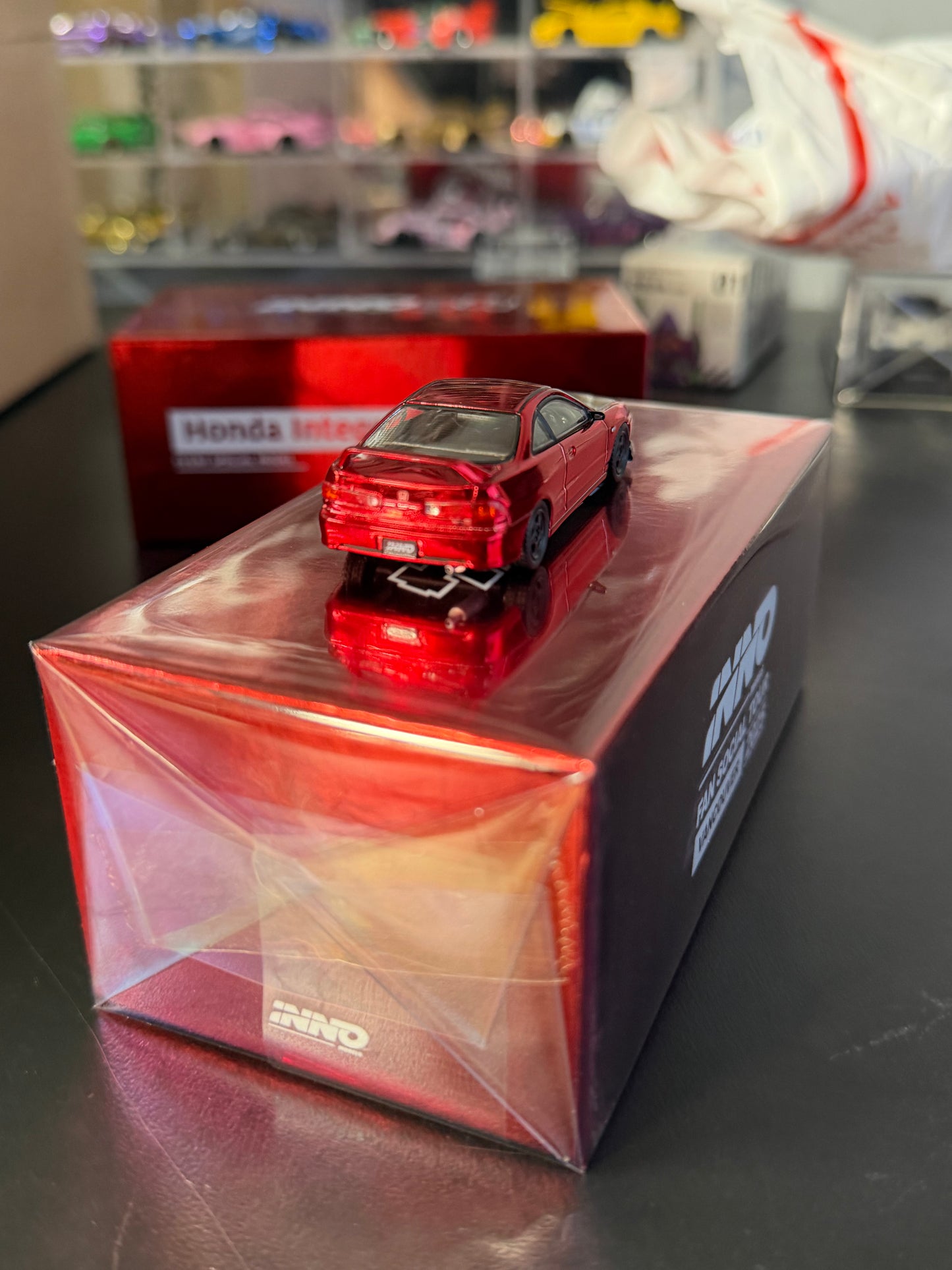 Inno64 1:64 Honda Integera TYPE R (DC2) VANCOUVER FAN SOCIAL TOUR 2025