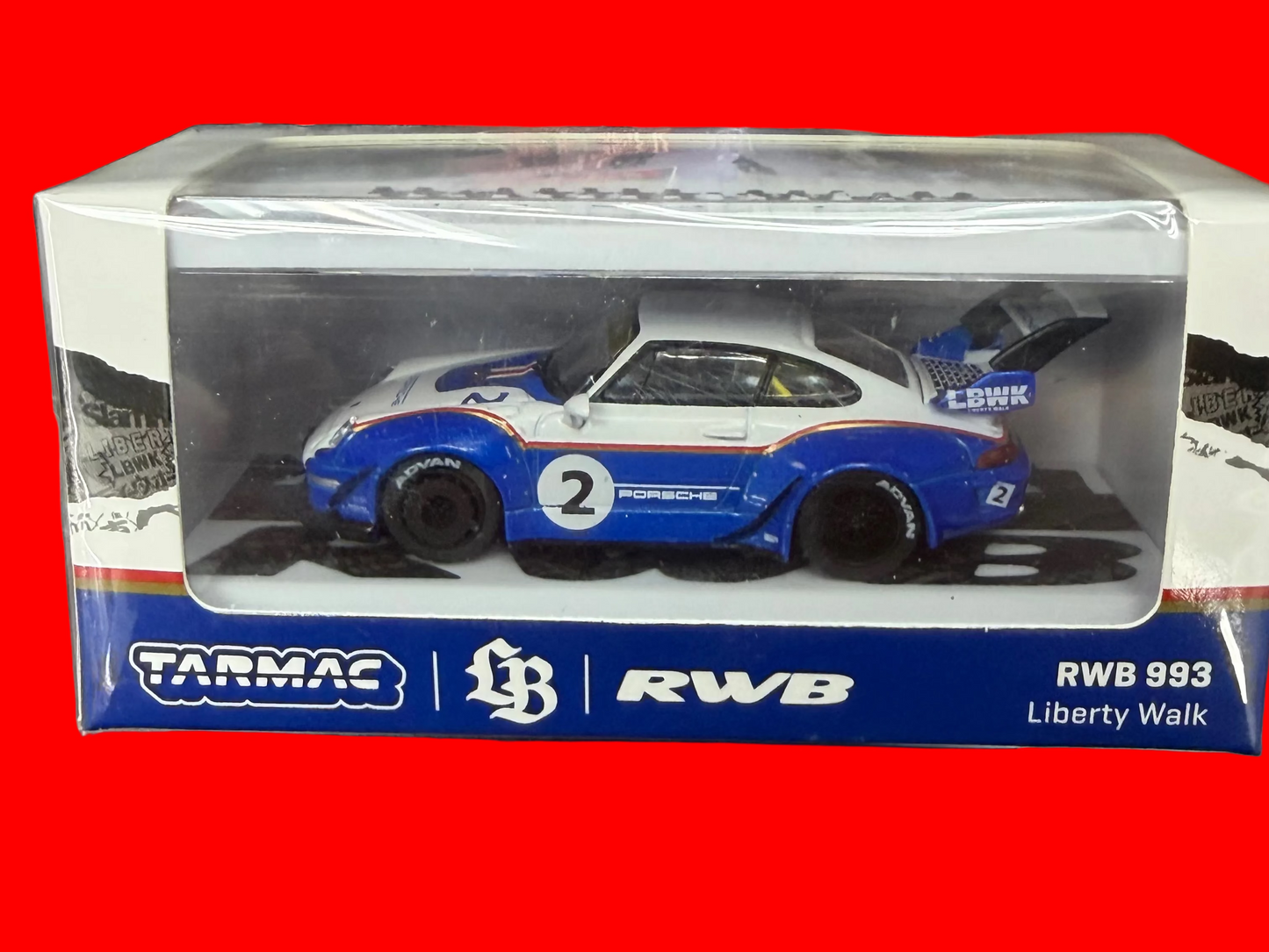 Tarmac Works 1:64 RWB 993 Liberty Walk w/ Container – Hobby64