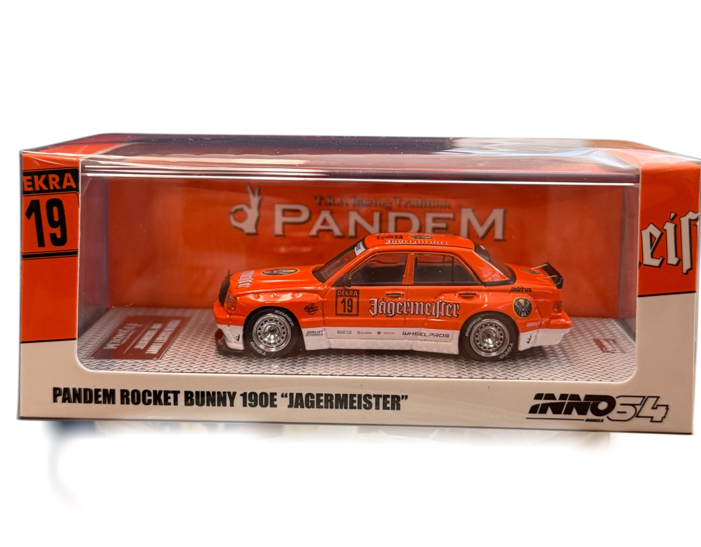 Inno64 Pandem Rocket Bunny 190E “JagerMeister” Orange