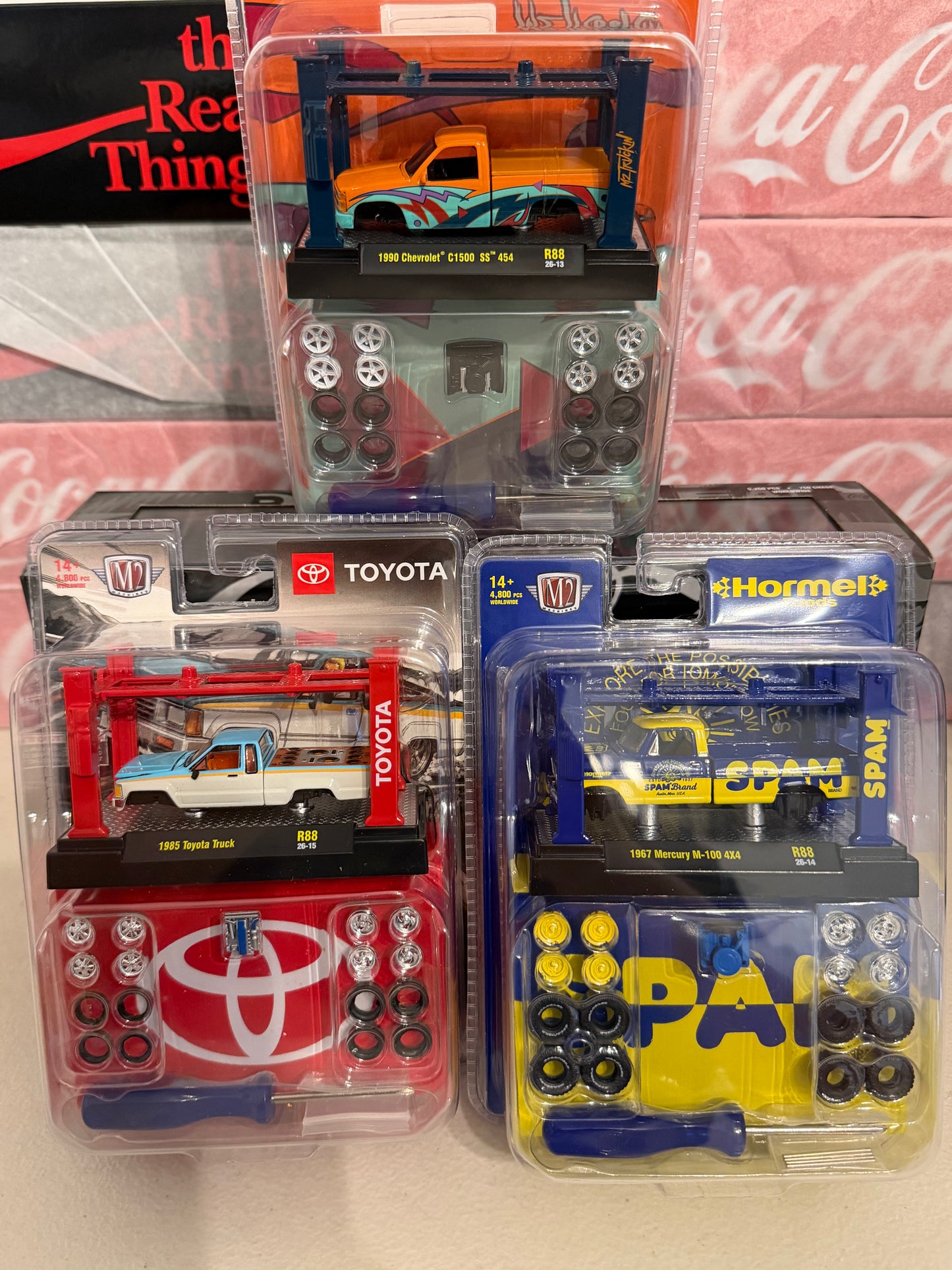 M2 Machines Model Kits R88 3 pcs set
