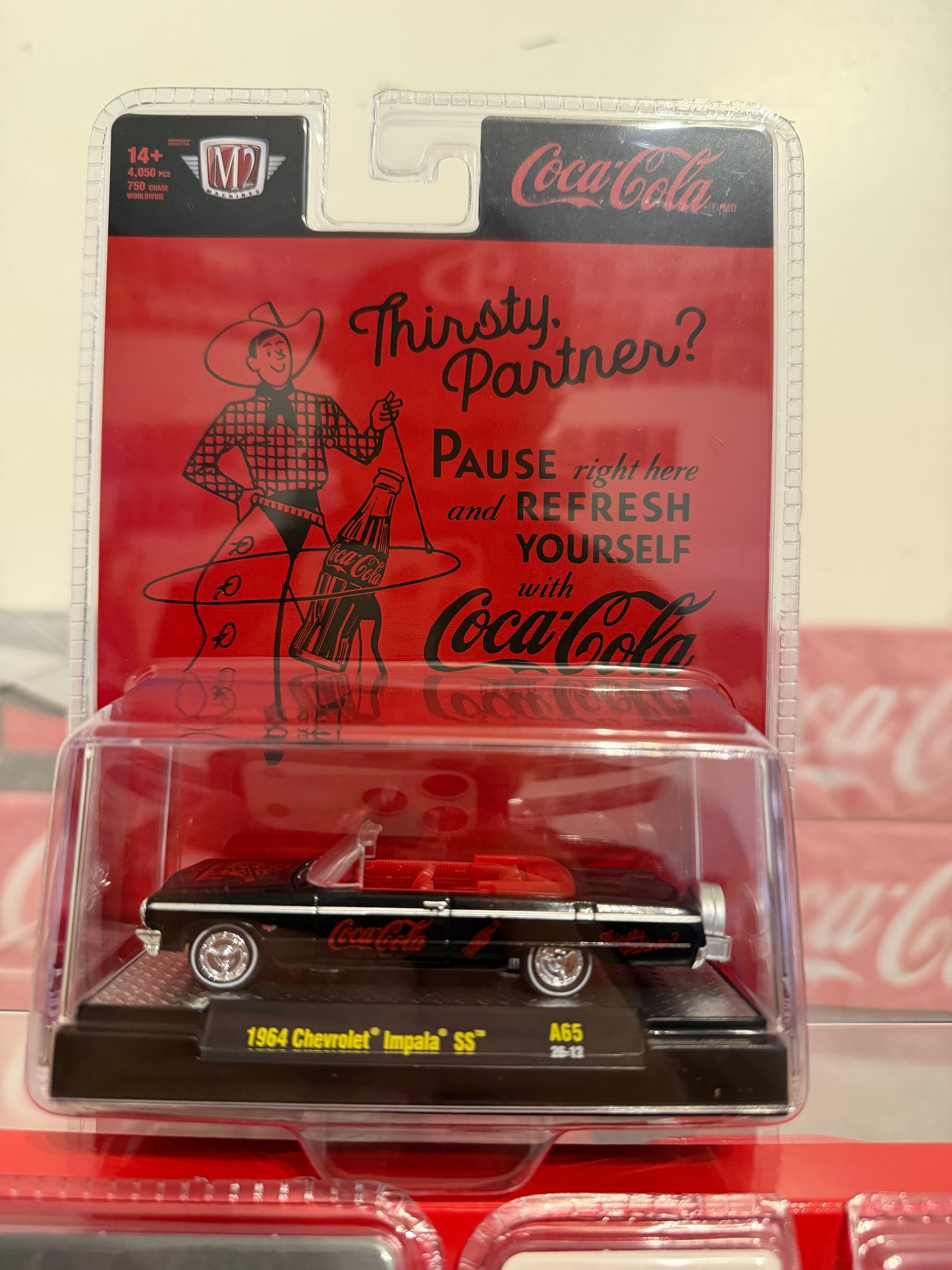 M2 Machines 1:64 Coca-Cola 2026 Release A65 Assortment of 3 pcs