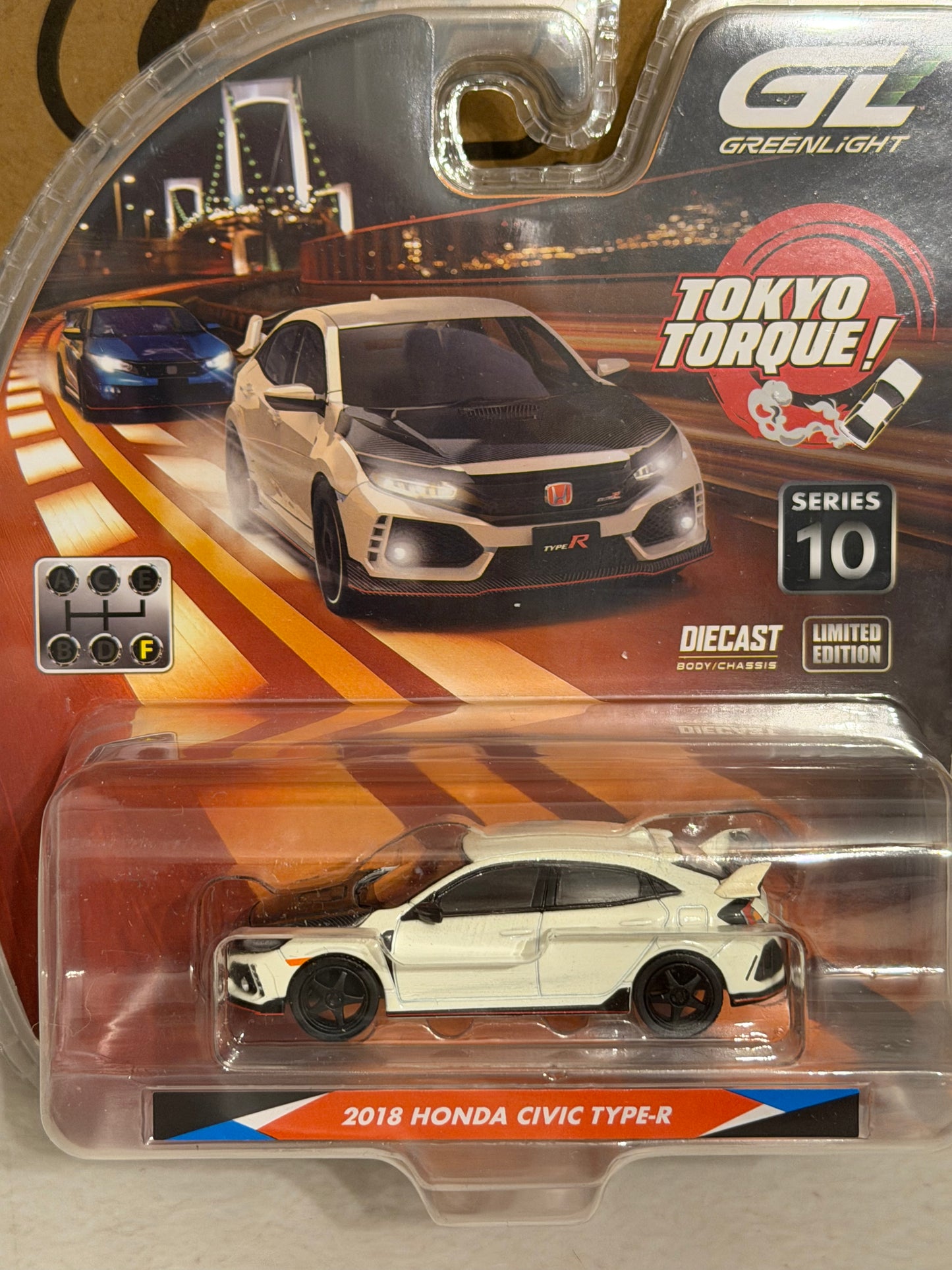 Greenlight Tokyo Torque S10 2018 Honda Civic Type-R