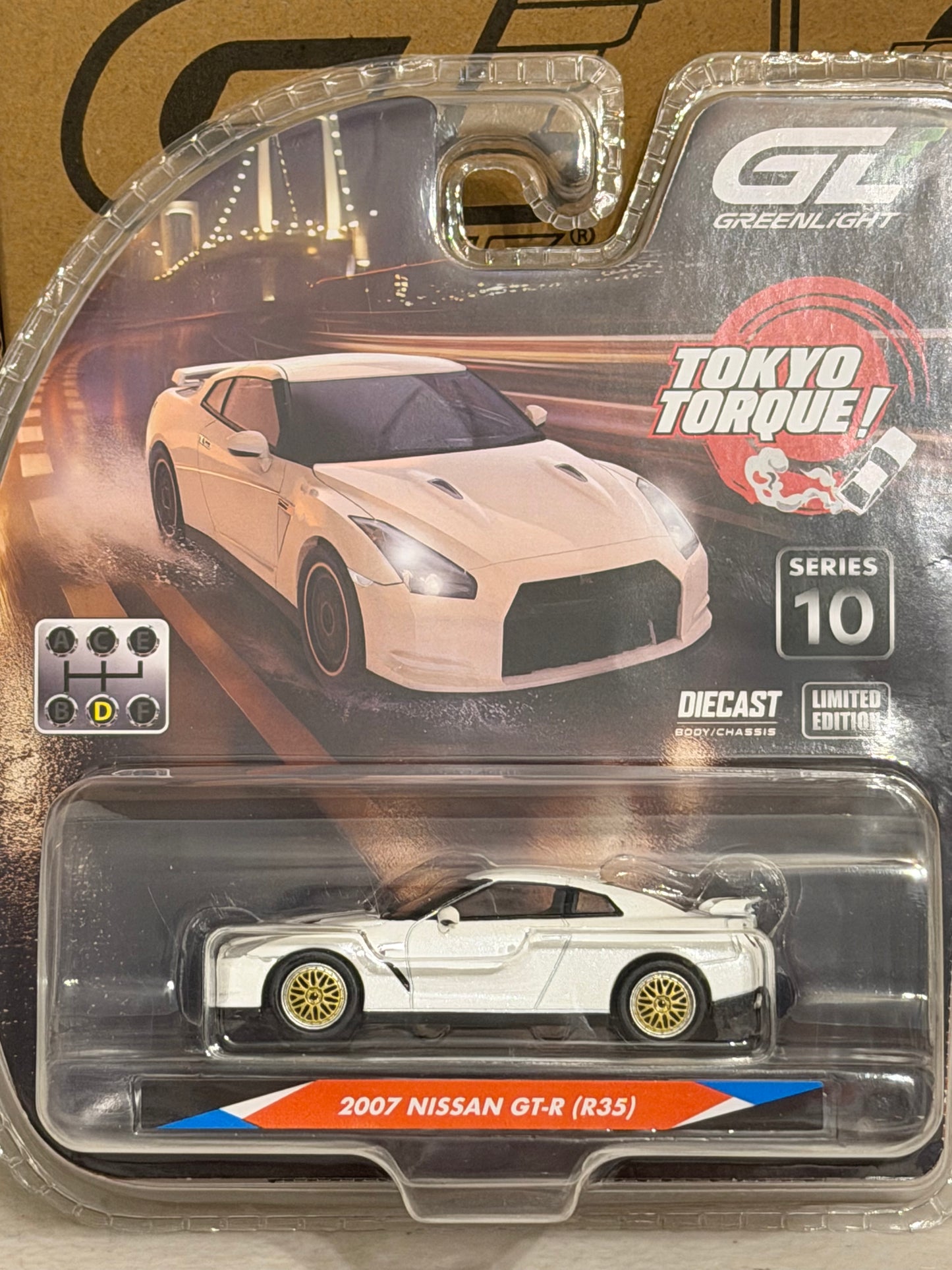 Greenlight Tokyo Torque 2007 Nissan GT-R (R35)