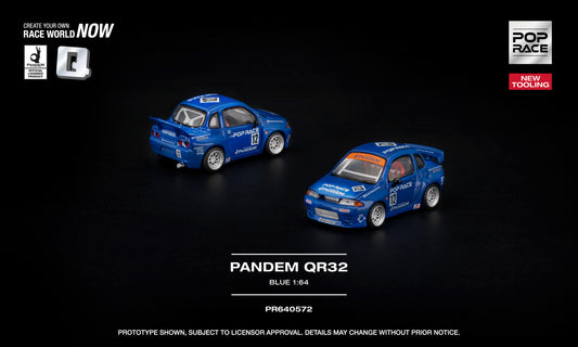 (Preorder)Pop Race PR640572 PANDEM QR32 BLUE NEW TOOLING