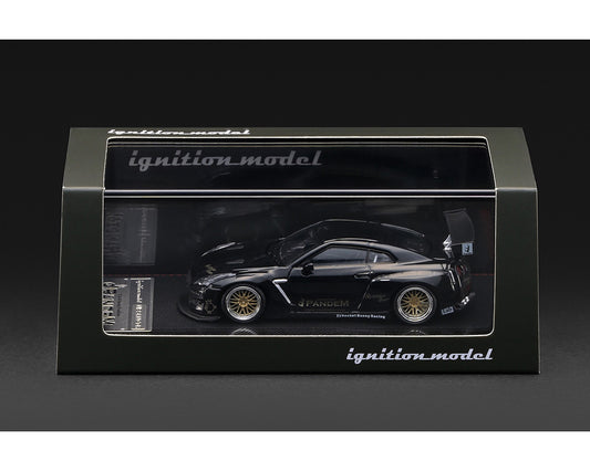 Preorder) Ignition Model 1:64 Pandem Nissan GT-R R35 – Black Metallic – Limited Edition