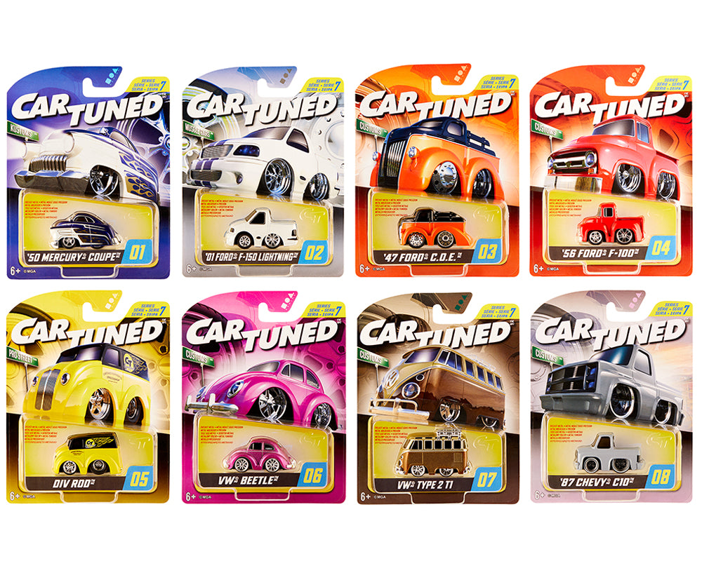 Preorder) CarTuned 1:64 Series 7 Hobby Alternate 2026 Assortment of 8