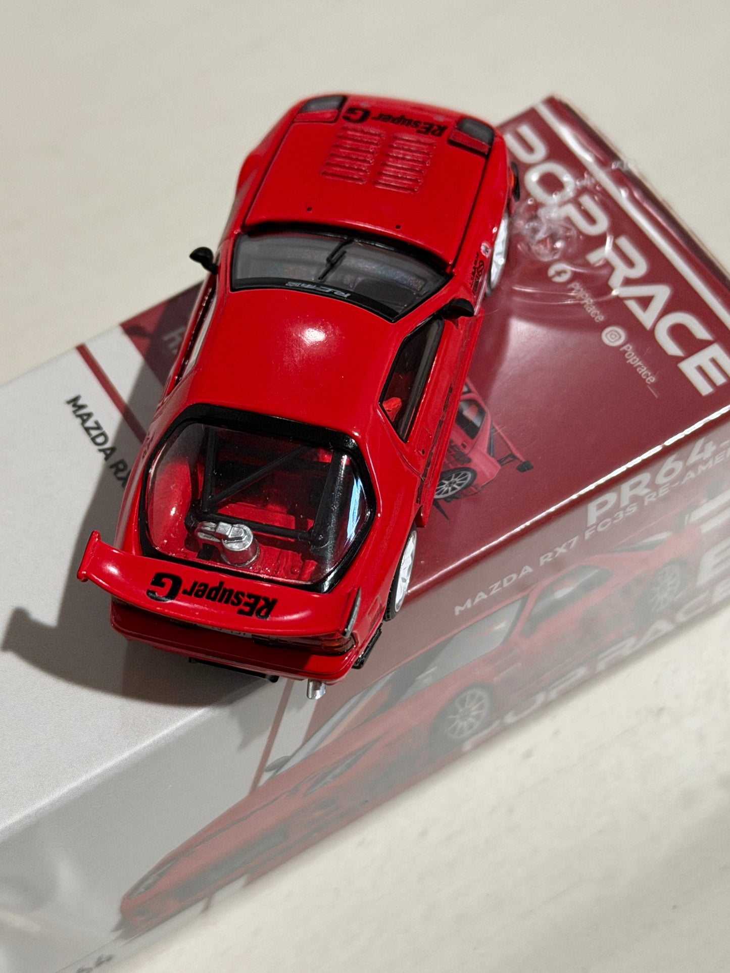 Pop Race 343 Mazda RX7 FC3S Re-Amemiya Red