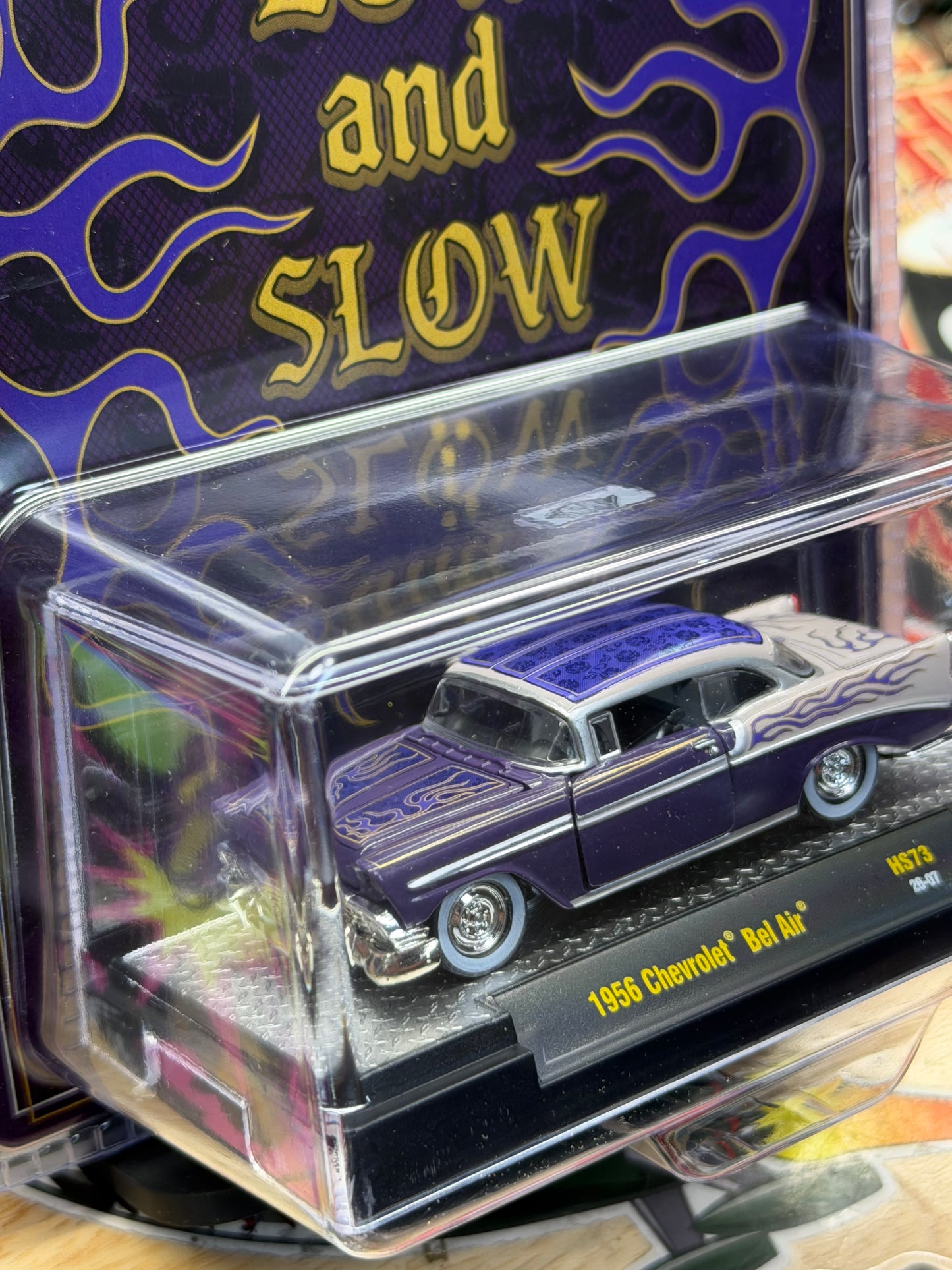 M2 Machines 1:64 1956 Chevrolet Bel Air Custom Low & Slow – Hobby Exclusive