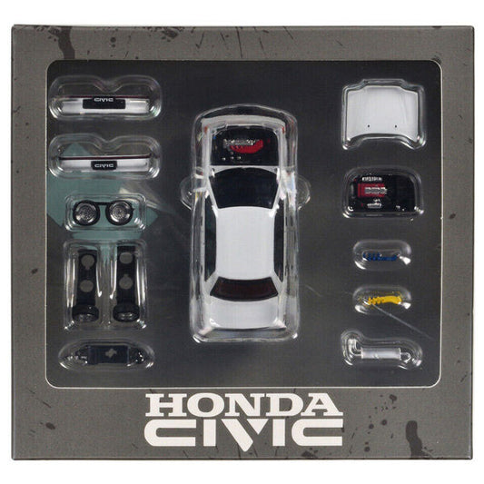 BM CREATIONS 64B0402 HONDA CIVIC EF2 WHITE 1/64