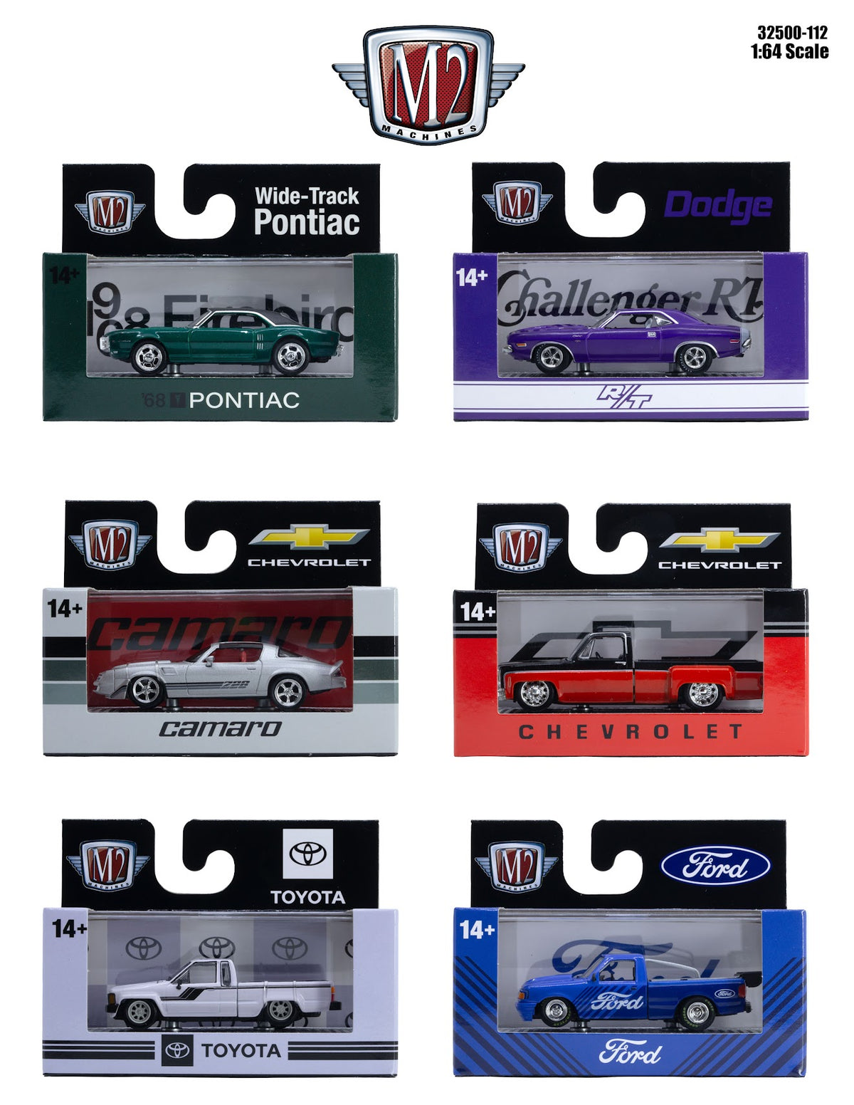(Preorder)M2 Machine 32500 R112 Assortment 6pcs