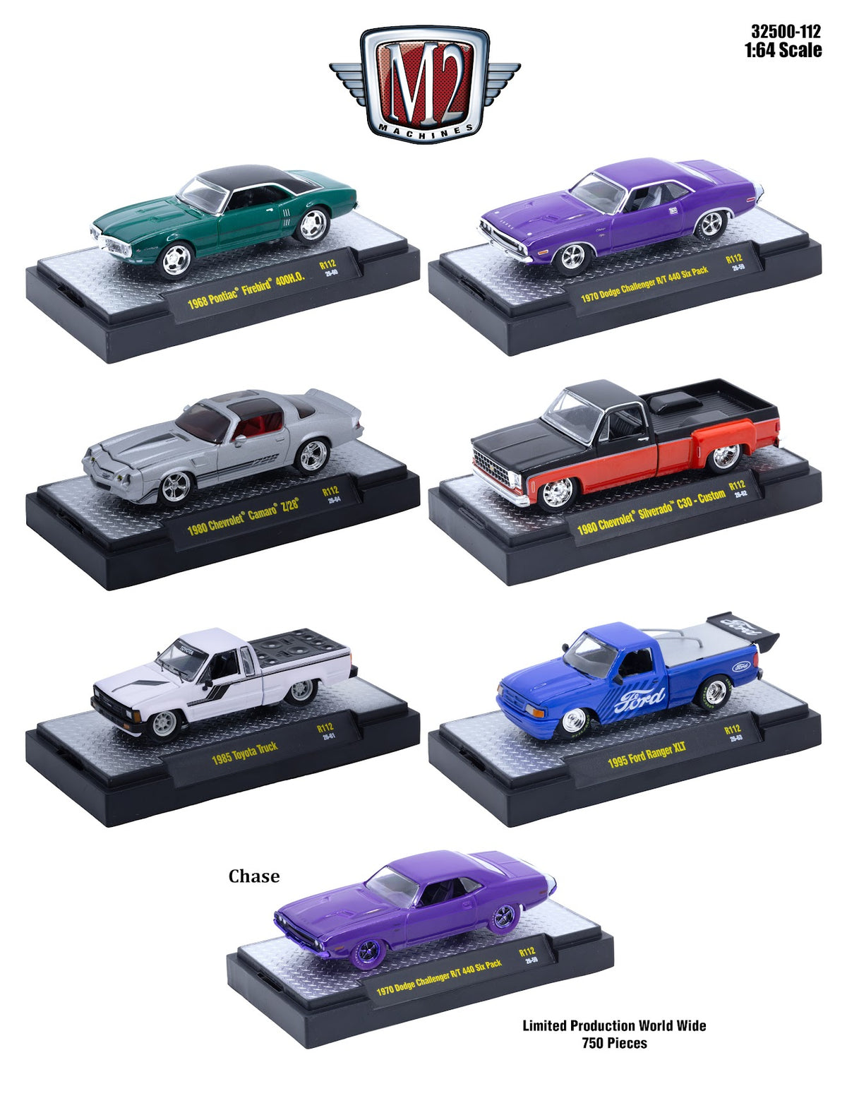 (Preorder)M2 Machine 32500 R112 Assortment 6pcs