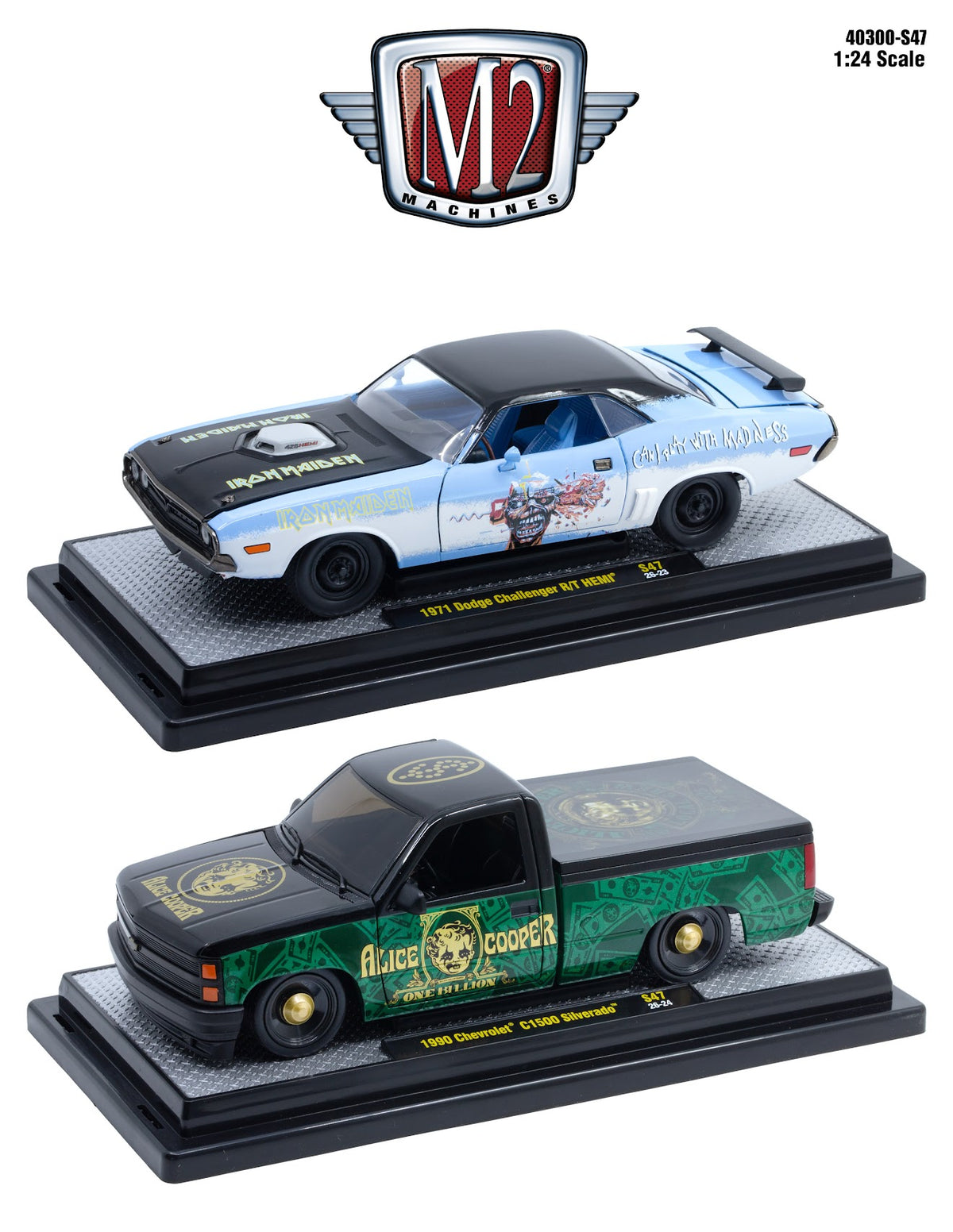 (Preorder)M2 Machines 1/24 Scale 2 pack 40300-S47