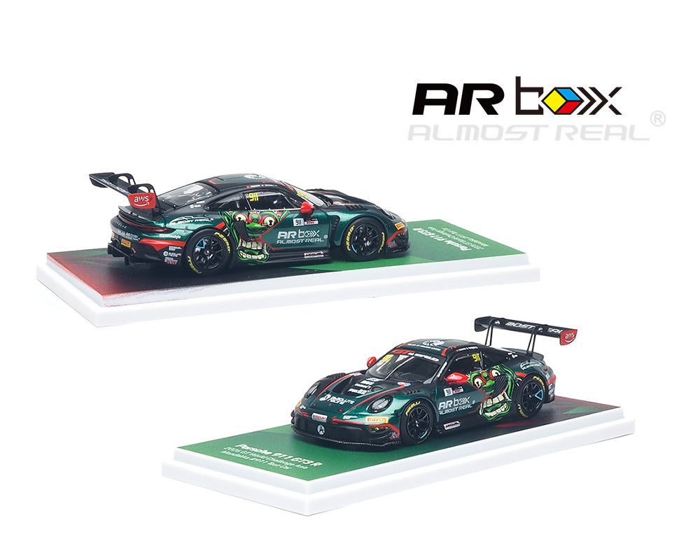 Preorder) Almost Real 1:64 ARbox Porsche 911 GT3 R 2026 GT World Challenge Asia Mandalika #911 Test Car- Limited Edition