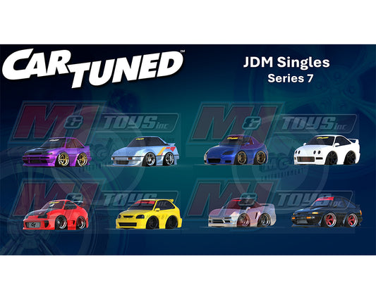 Preorder) CarTuned 1:64 JDM Tuners Series 7 Assortment