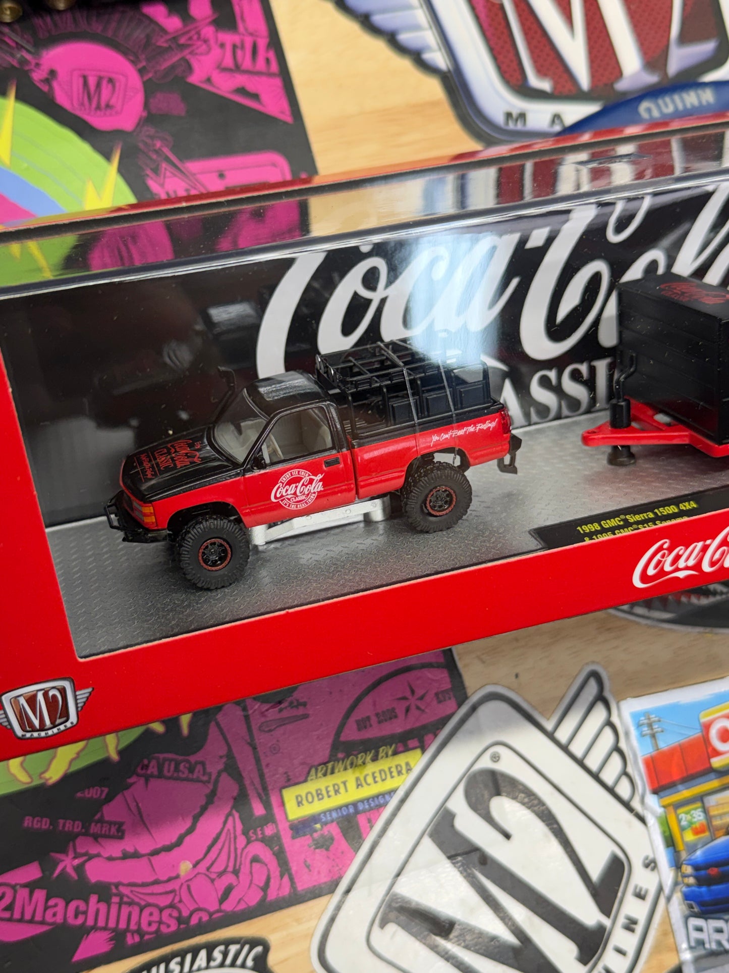 M2 Machines Hauler S03 1988 GMC Sierra 1500 4x4 & 1995 GMC S15 Sonoma