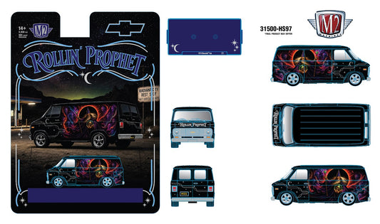 (Preorder)M2 Machines 31500 HS-97 1974 Chevrolet Van “Rolling Profit”