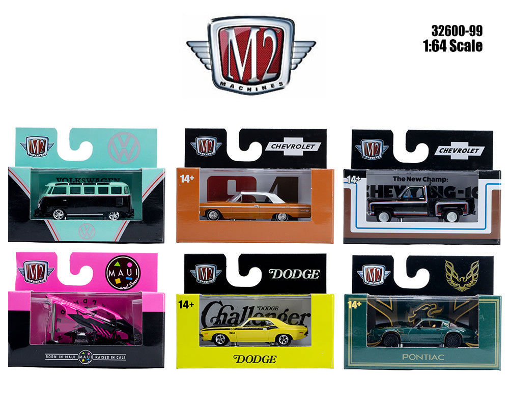 Preorder) M2 Machines 1:64 Detroit-Muscle Release 99 Assortment