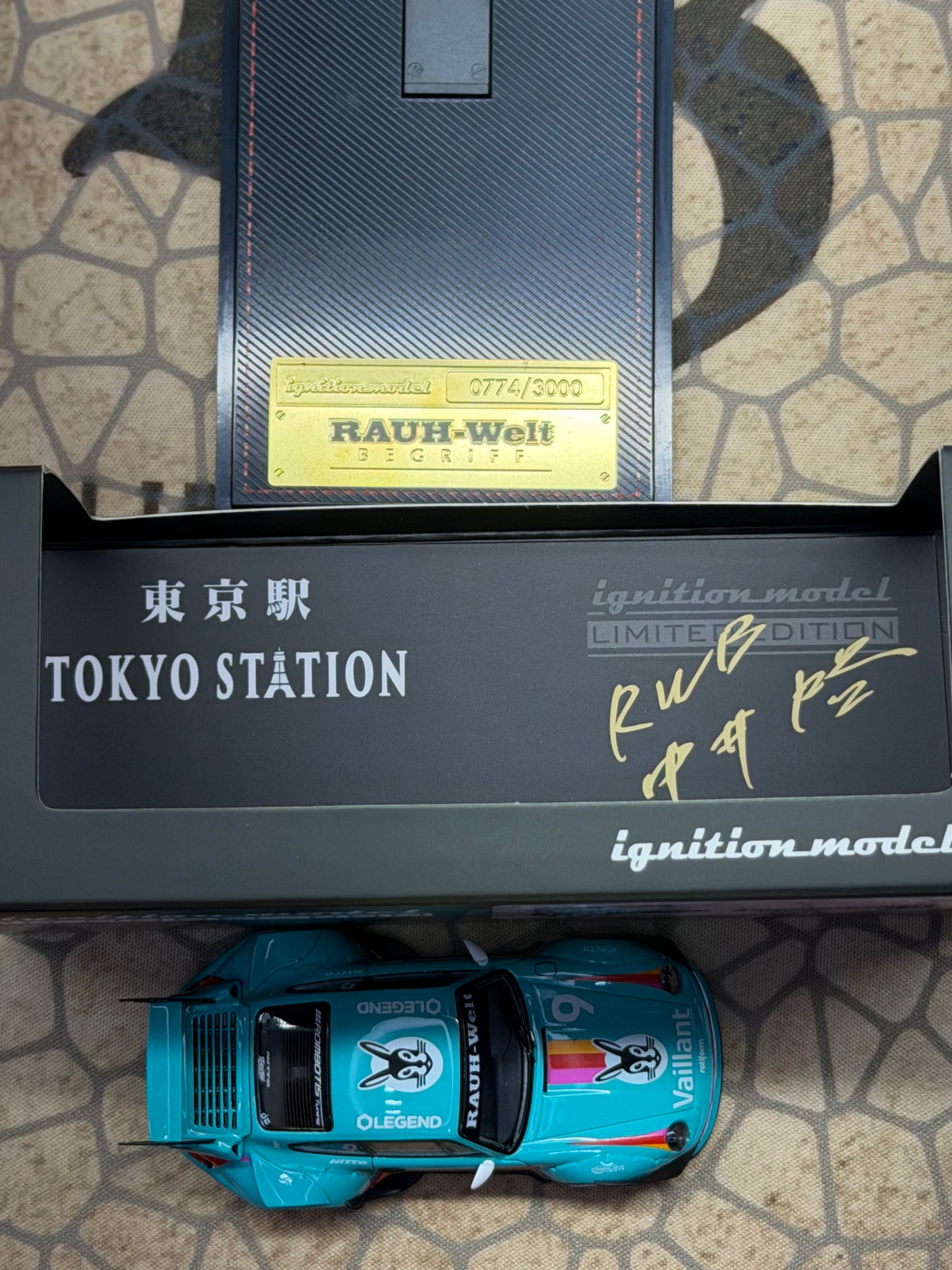 Ignition Model 1/64 RWB 993 Green - CDX Exclusive 2026 Tokyo Station