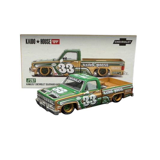 Kaido House x Mini GT Chevrolet Silverado Kaido Intimidator V2 - Beige