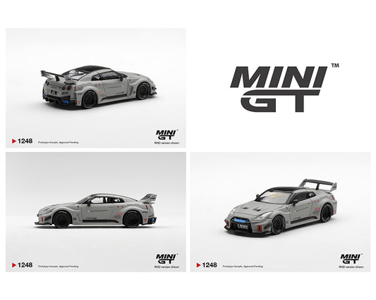 Mini GT 1:64 NISSAN LB-Silhouette WORKS GT 35GT-RR Ver.1 – Matt Grey – Limited Edition