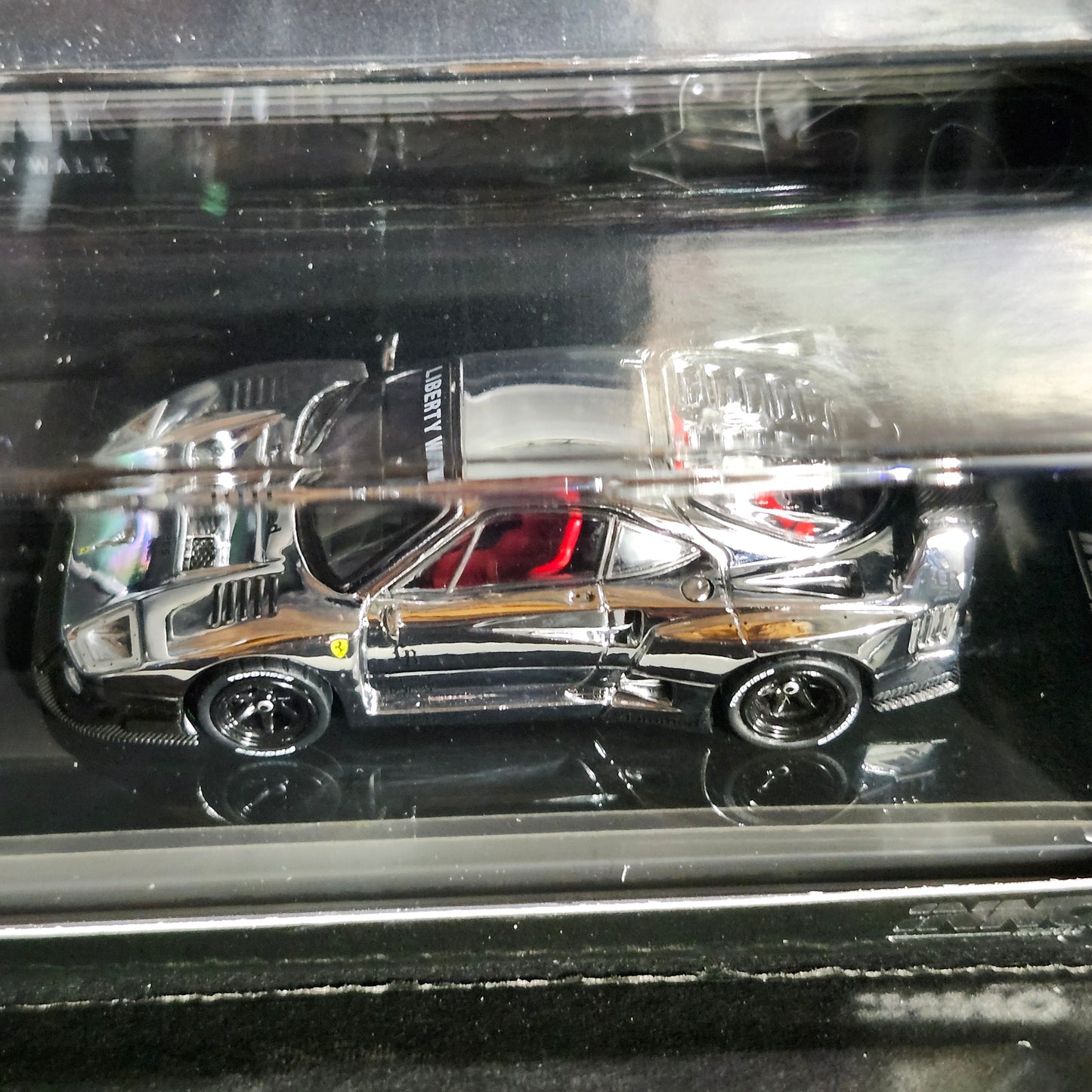 Inno64 LBWK FERRARI F40 Chrome Silver