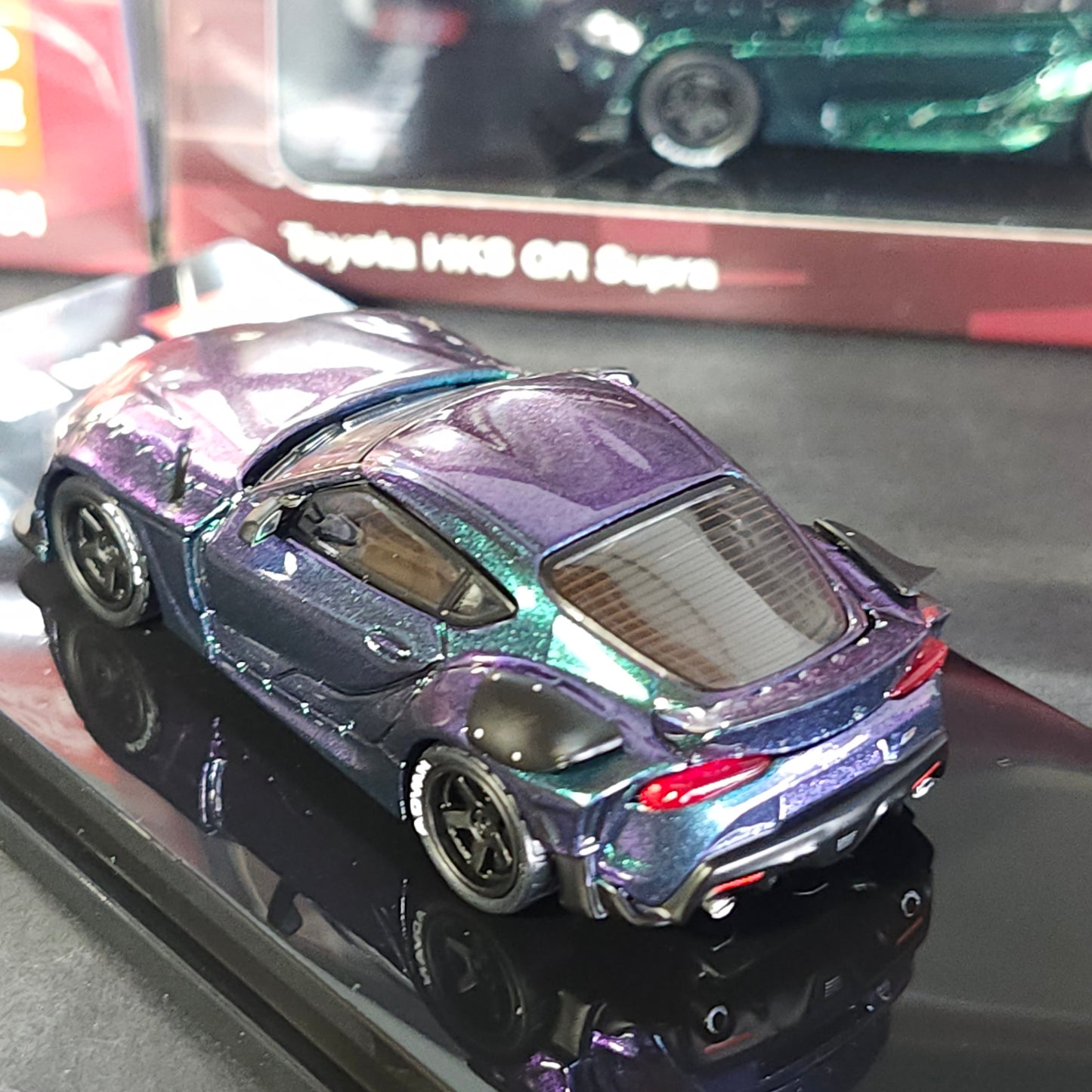 POP RACE 1/64 HKS GR Supra Magic Purple PR64-HKSA90-MG.