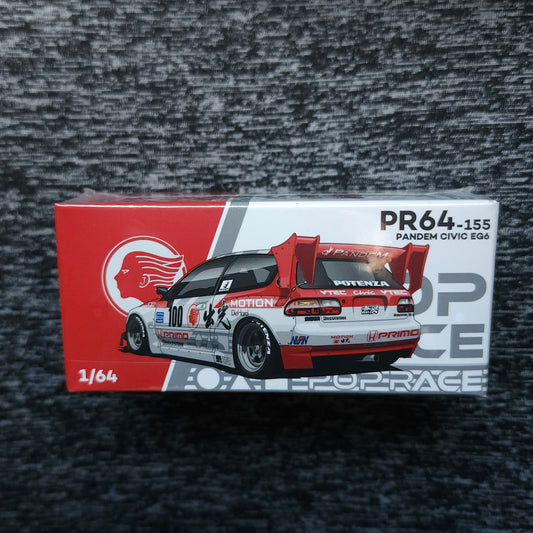 Pop Race Pandem Civic EG6 Idemitsu Motion Exclusive