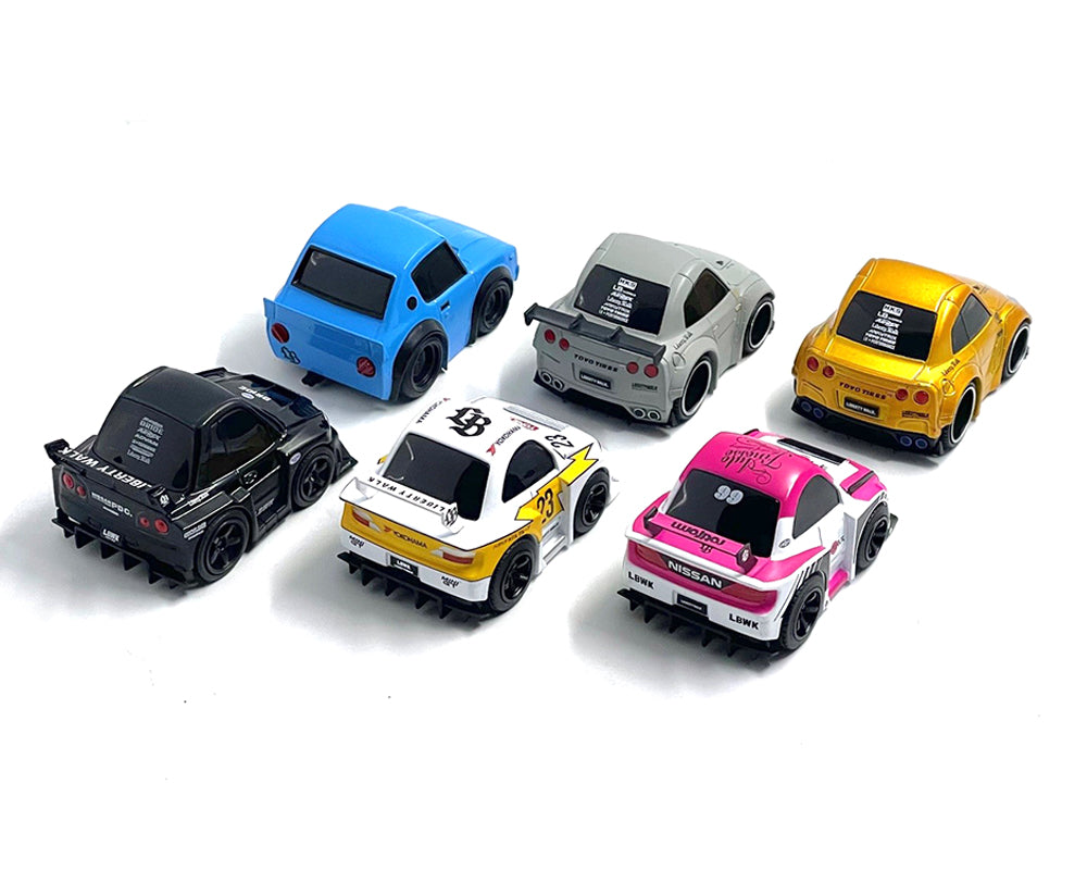 (Preorder) Mini GT Qube Carz Series 1 Liberty Walk Assortment 6pcs set eta October