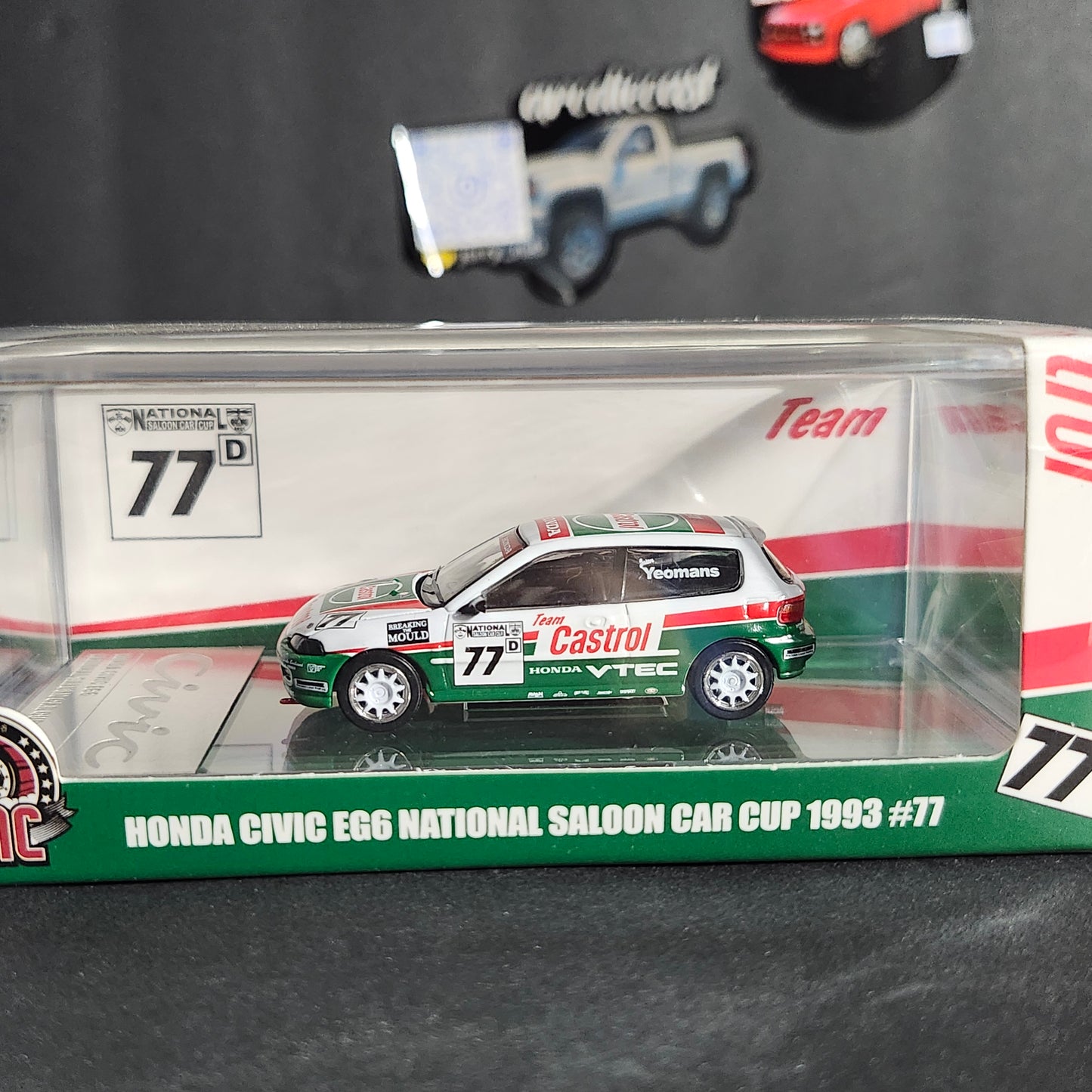 BMC Honda Civic EG6 National Saloon Car Cup 1993 #77