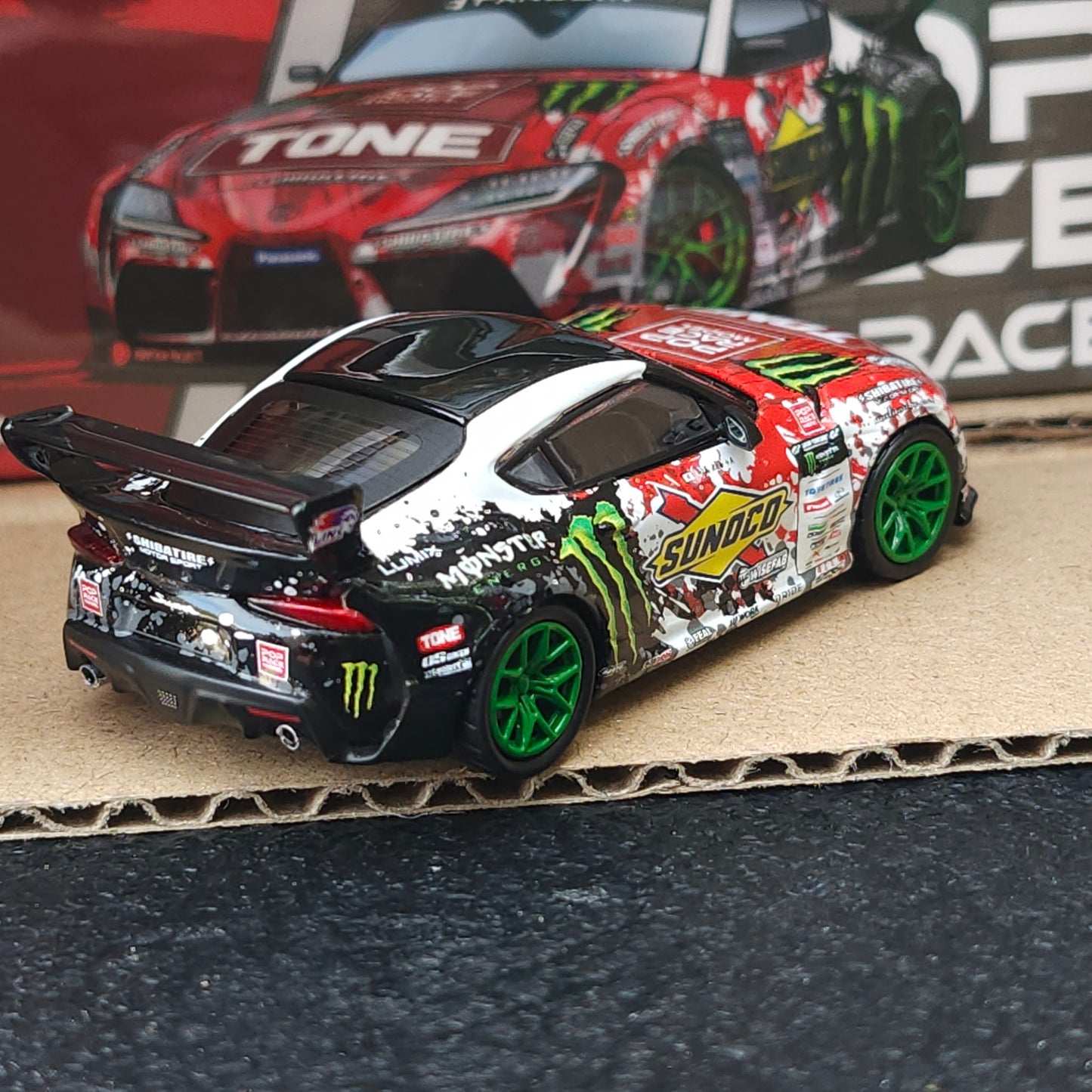 Pop Race Pandem GR Supra D1GP Daigo Saito