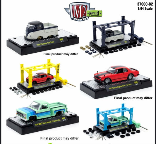 (Preorder) M2 Machines New Model Kits 1:64 Scale  (Item No. 37000-82)