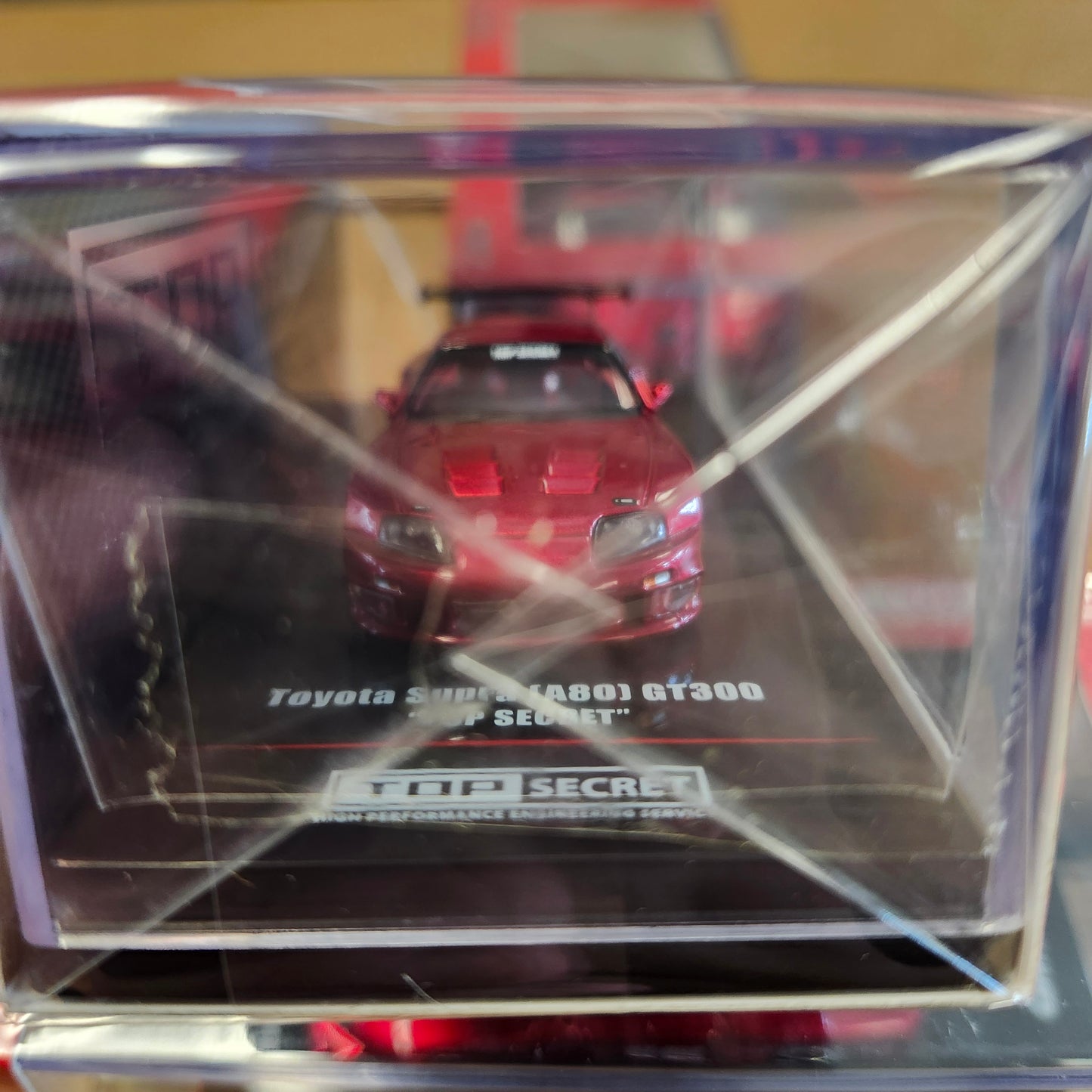 Inno64 Toyota Supra A80 Top Secret Red