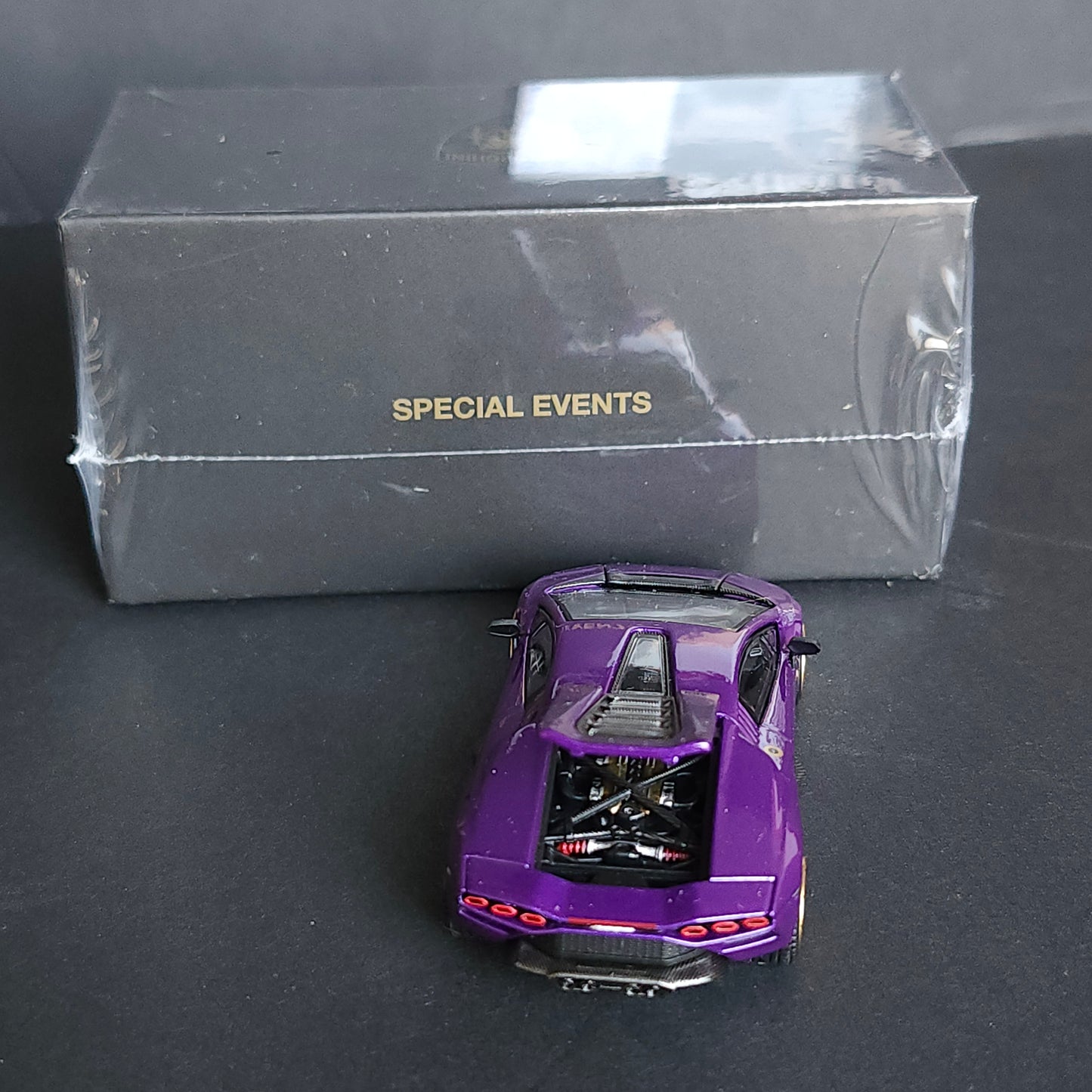 Pop Race Lamborghini LPI 800-4 Viola Pasifae HK ToyCar Salon 2025 640293 1/64