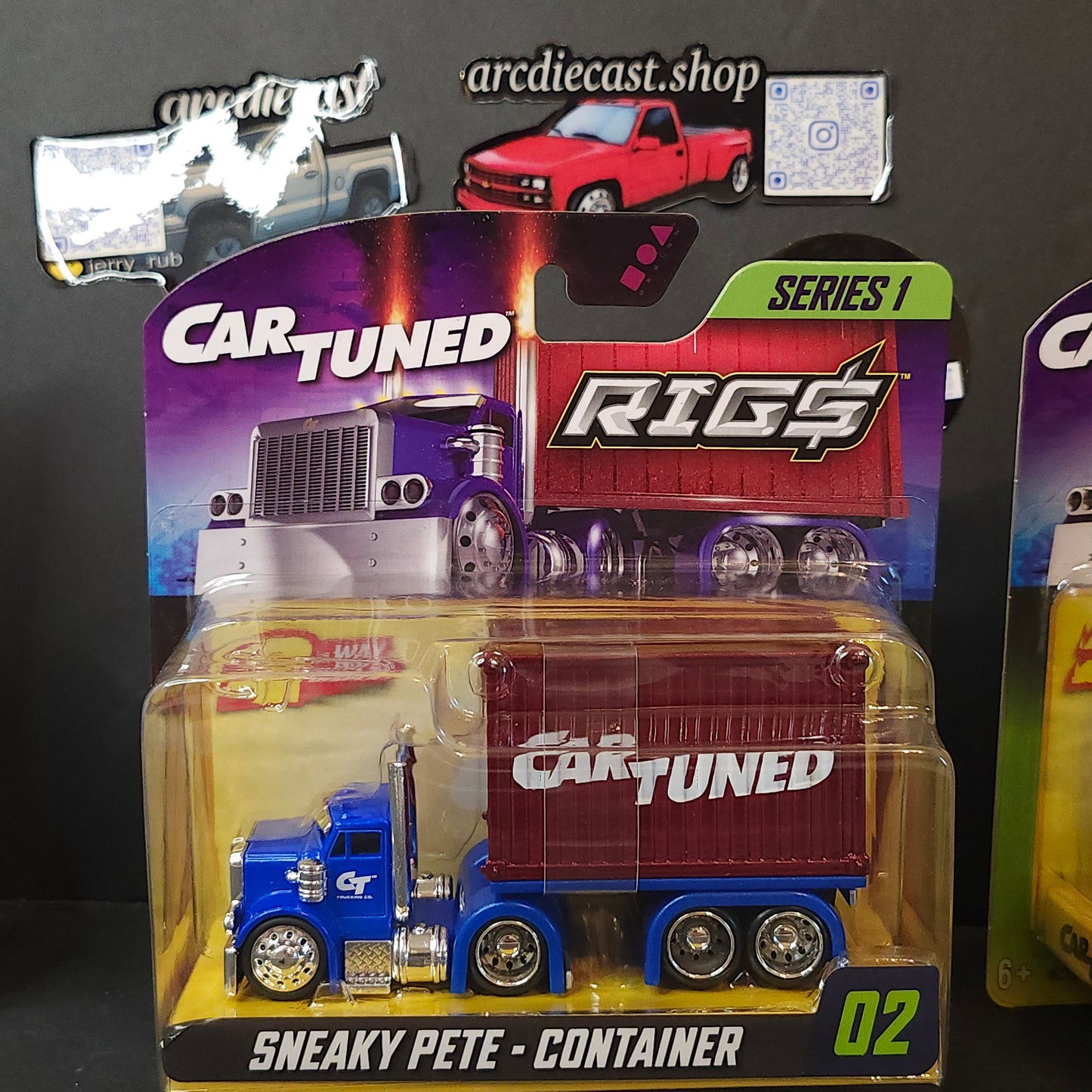 Cartuned Rigs Sneaky Pete Container 02 Blue/Red