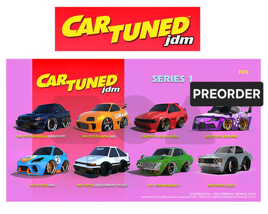(Preorder) CarTuned 1:64 Series 1 JDM Tuners Assortment