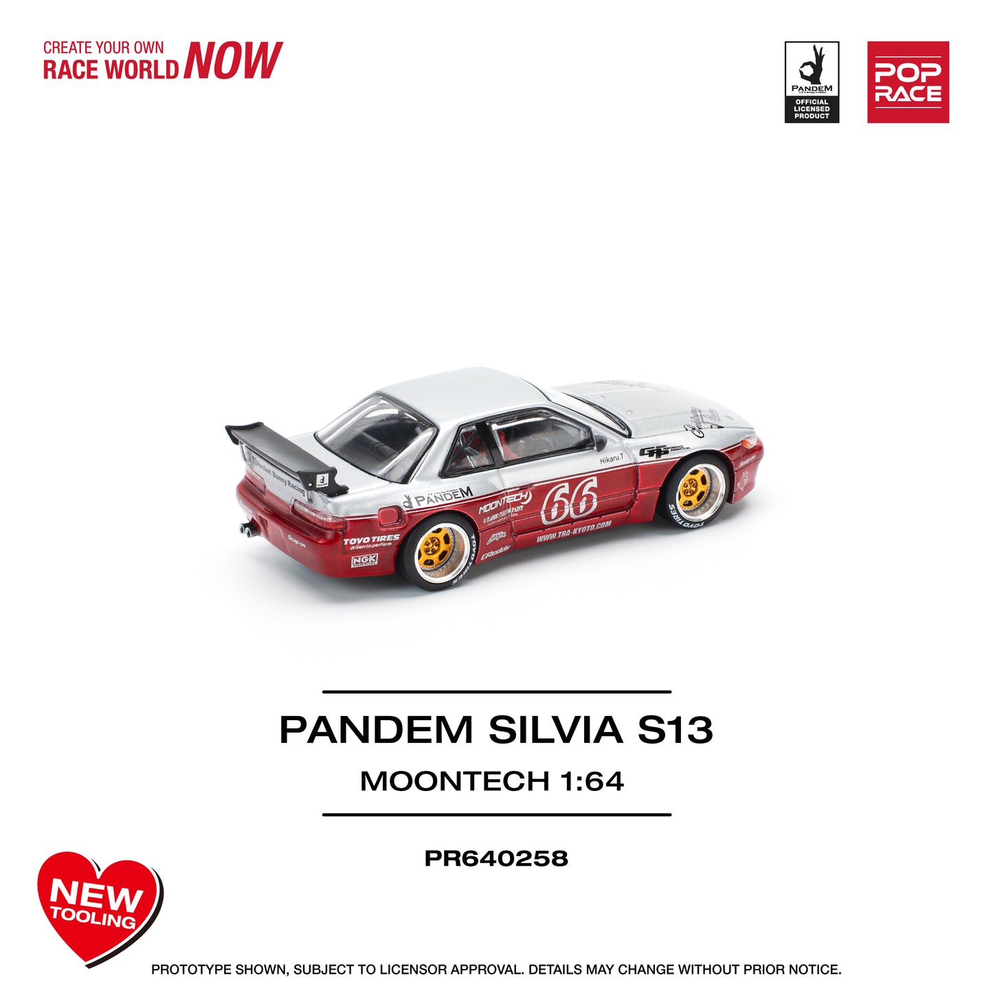 Pop Race Pre Order Pandem Silvia S13 moontech ETA summer 2025