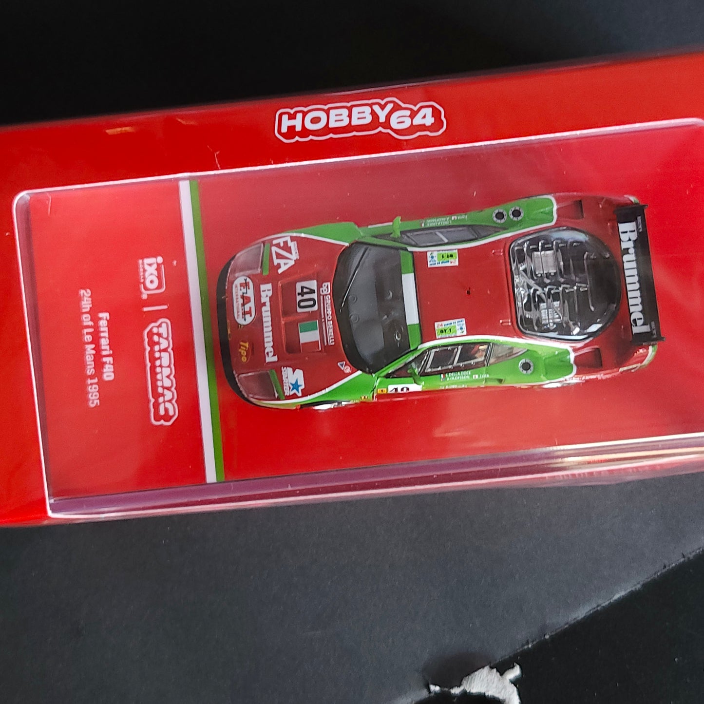 Tarmac Works HOBBY64 Ferrari F40 LM - 1994 24hr Le Mans 1:64 Scale Diecast Car