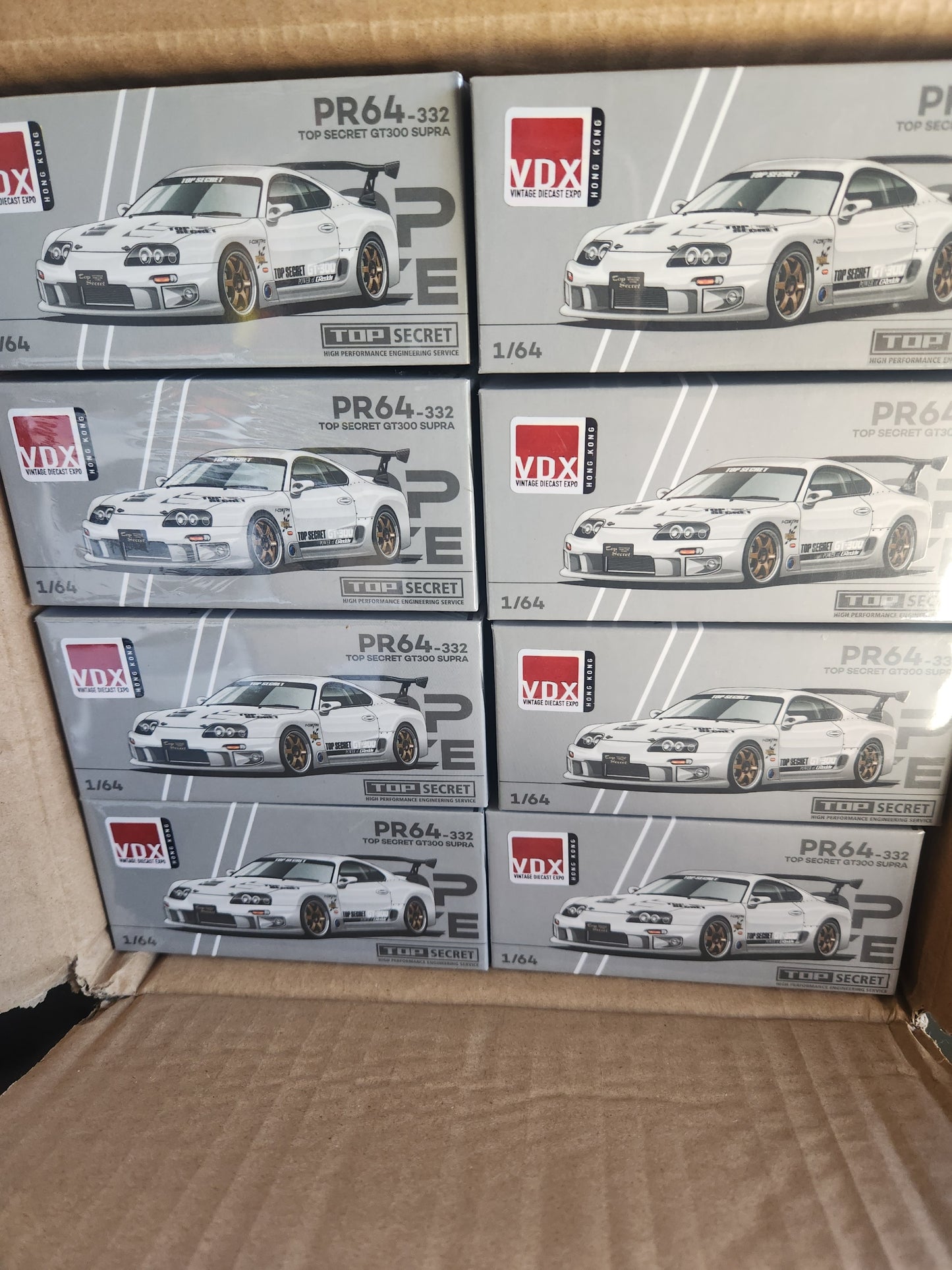 POPRACE 1/64 TOP SECRET GT300 SUPRA Raw Material HKTS x VDX 2025 Exclusive Event Model