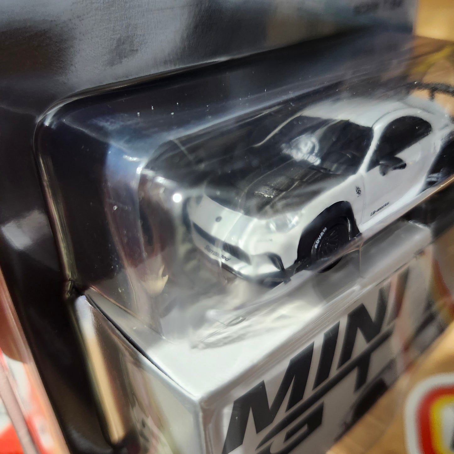 Mini GT 1:64 Toyota GR86 LB★Nation – White- MiJo Exclusives