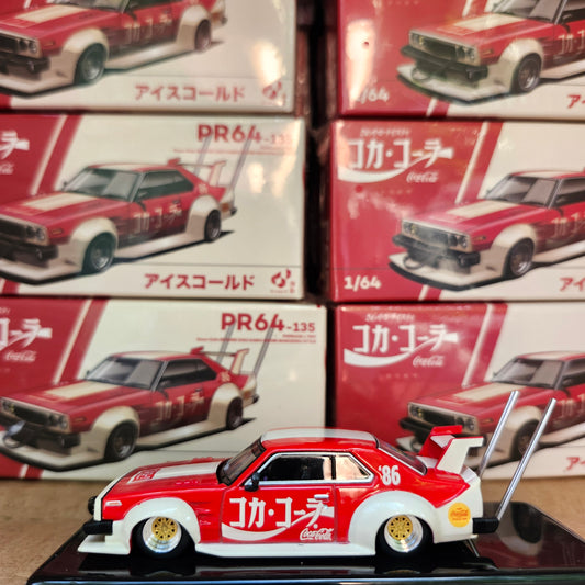 Pop Race x Tiny Coca Cola Skyline C210 Kaido Racer Bosozoku