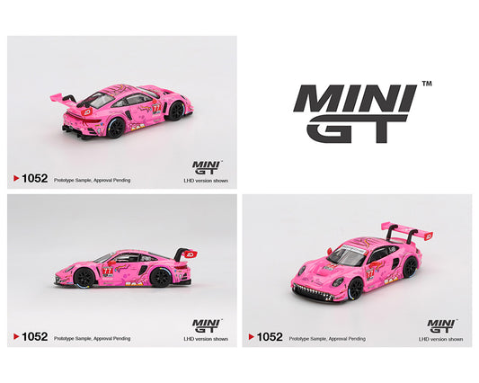 (Preorder) Mini GT 1:64 Porsche 911 GT3 R #77 AO Racing 2024 IMSA ROAD AMERICA – Mijo Exclusives Rexy