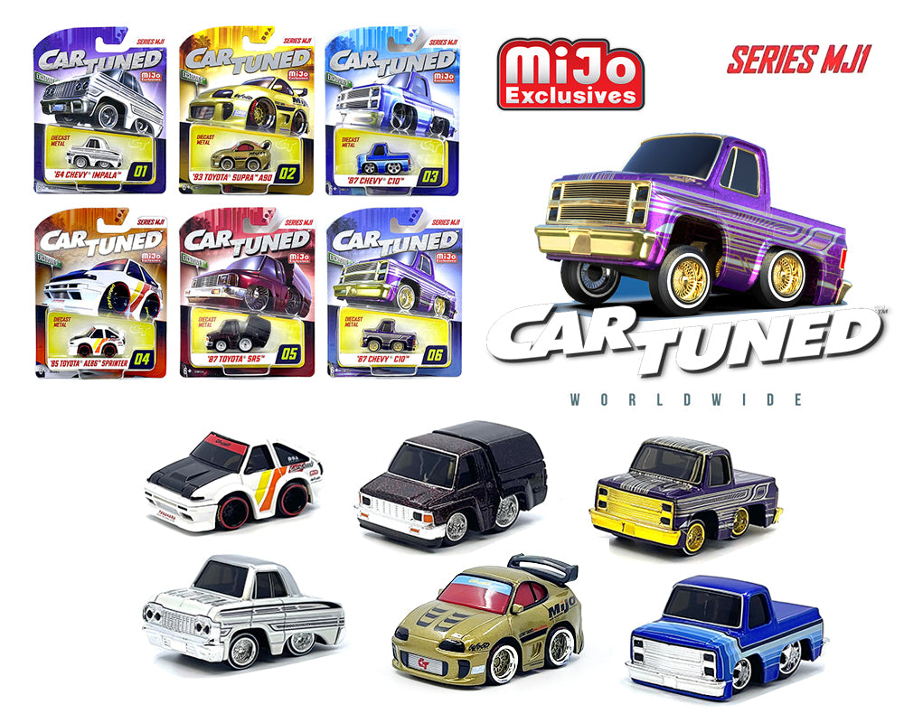 (Preorder) CarTuned 1:64 Mijo Exclusives Series MJ1 Assortment of 6 Limited Edition 10,000
