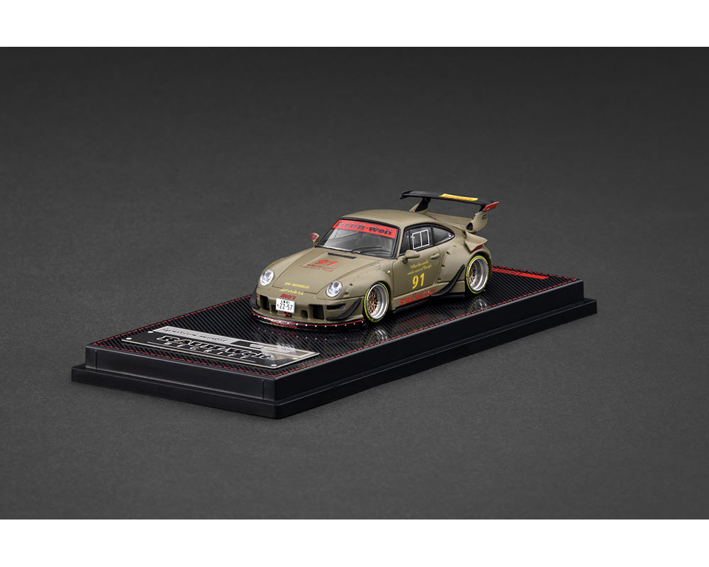 (Preorder) Ignition Model 1:64 Rauh-Welt Begriff RWB 993 – Matte Green ETA 2026 Jan