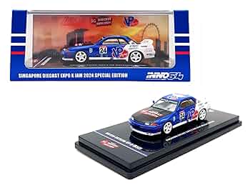 Inno64 Nissan Skyline GT-R R32 Singapore Diecast Expo X IAM '24 Special Edition