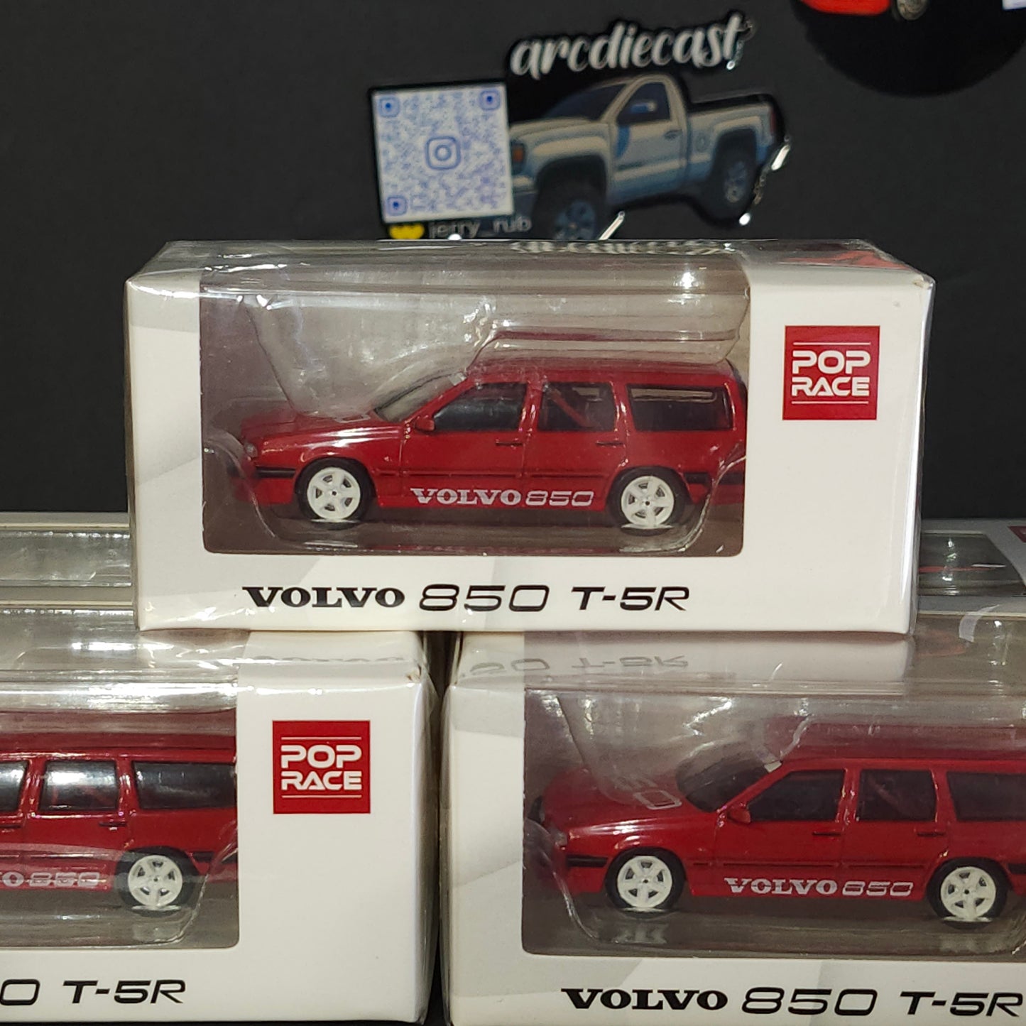 POP RACE 1/64 Volvo 850 Estate - Touring Car Prototype PR64-850-PROT